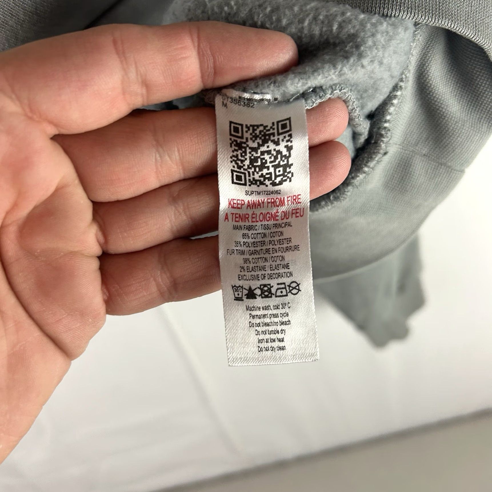 Supply & Demand Supply & Demand Codey Graphic Hoodie Men’s M Gray Streetwear Pullover Hooded Long Sleeve Cotton Polyester City Streetwear Mens Size US M / EU 48-50 / 2 - 6 Thumbnail