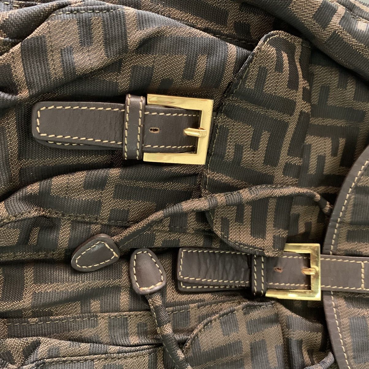 Fendi Fendi Zucca Vintage Backpack Bag Size ONE SIZE - 12 Thumbnail
