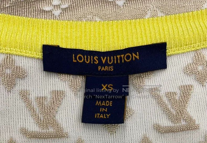 Louis Vuitton Louis Vuitton Colorblock Full Logo Crew Neck Short Sleeve Size XS / US 0-2 / IT 36-38 - 6 Thumbnail