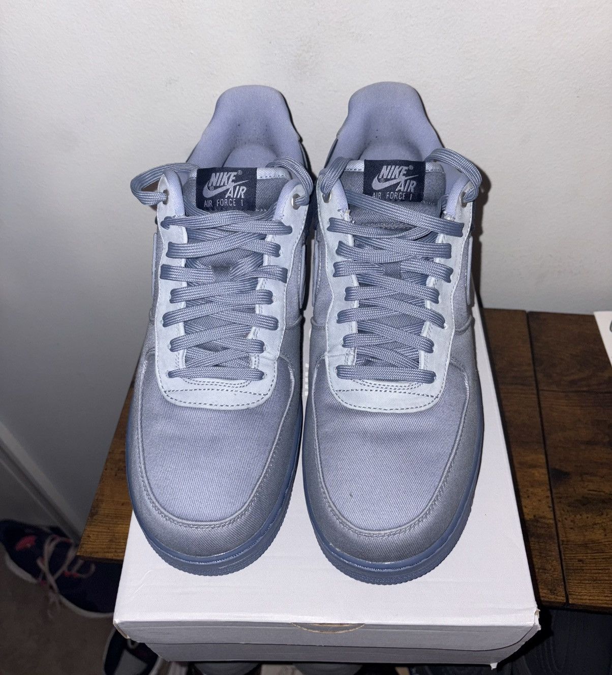 Nike Nike Air Force 1 Premium Ashen Slate Size US 13 / EU 46 - 3 Thumbnail