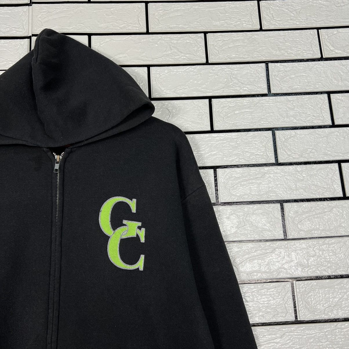 Japanese Brand GRAND CANYON Big Logo Zipper Hoodie Sweatshirt #4010-C182 Size US L / EU 52-54 / 3 - 7 Thumbnail
