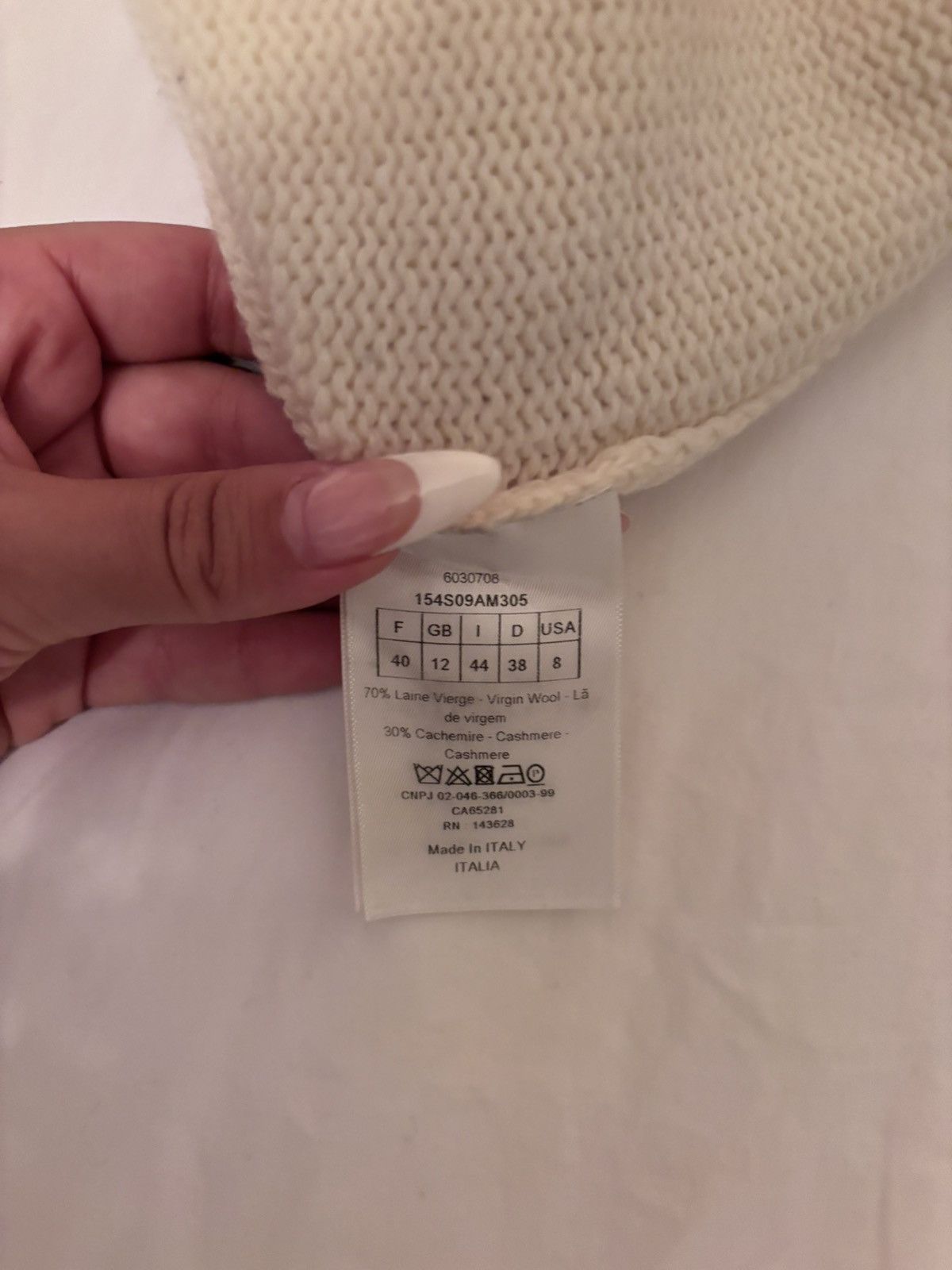 Dior Cozy cashmere sweater Christian Dior Size S / US 4 / IT 40 - 5 Thumbnail