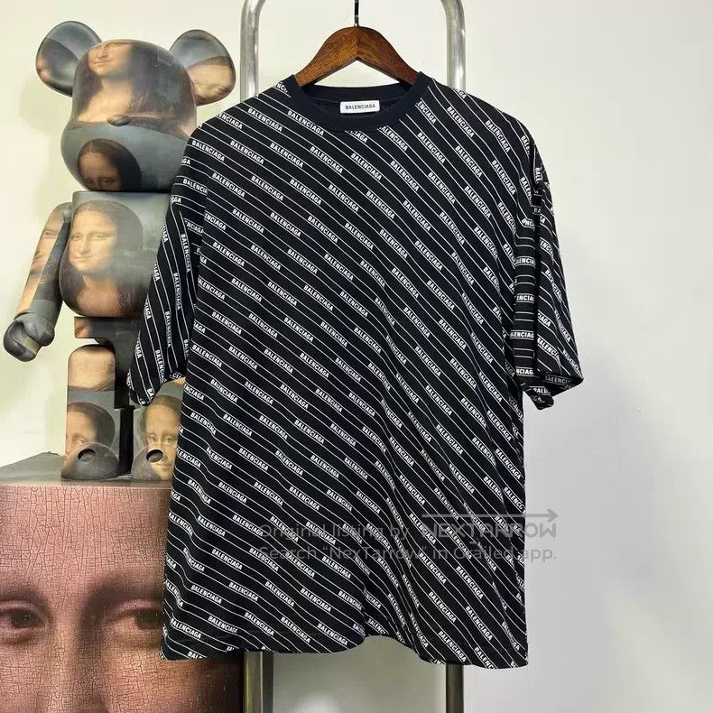 Balenciaga Balenciaga Full Print Bullet Curtain Short Sleeve Size US XS / EU 42 / 0 - 1 Thumbnail