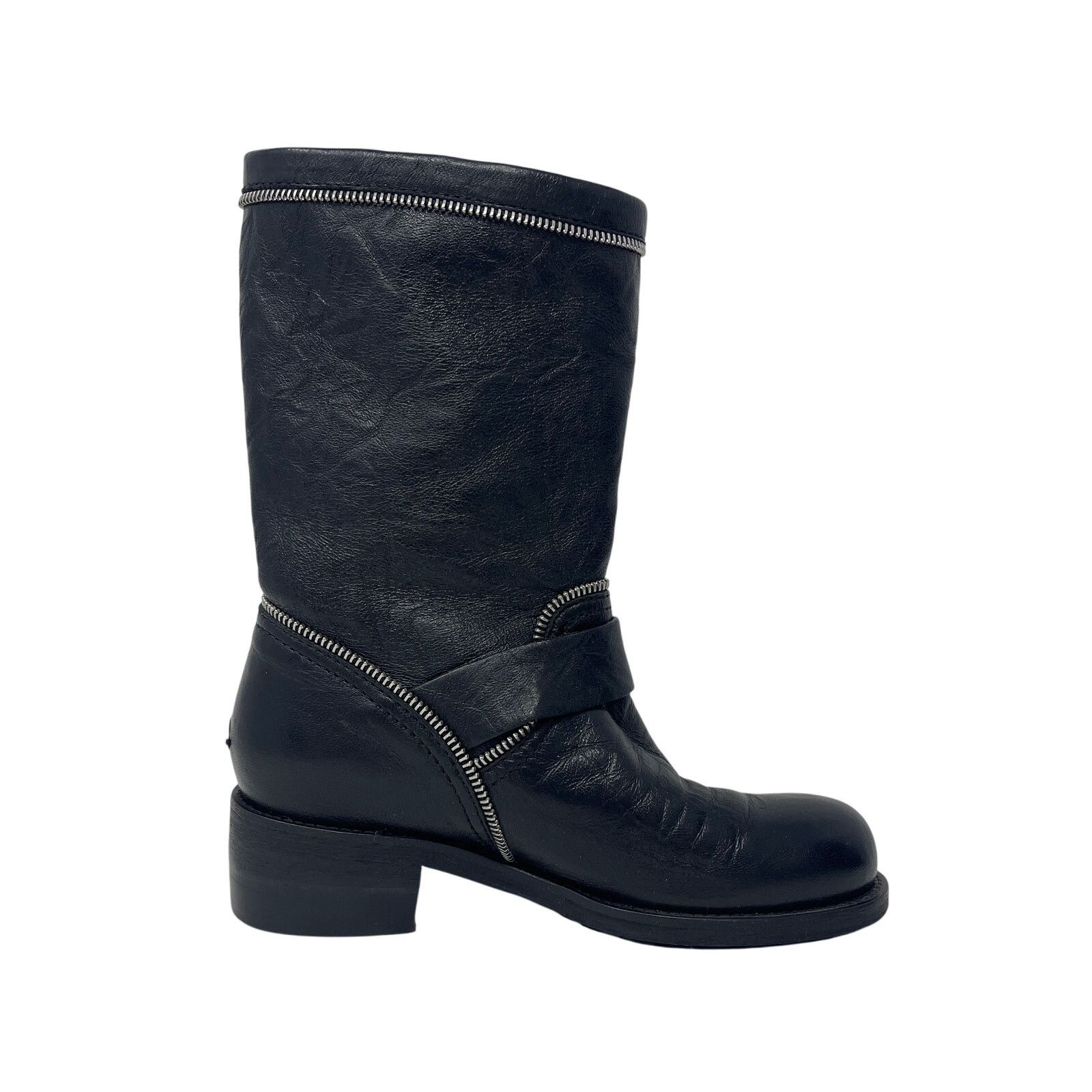 Jimmy Choo Jimmy Choo Dakar Biker Boots Size EU 35 US 5 Size US 5 / IT 35 - 5 Thumbnail