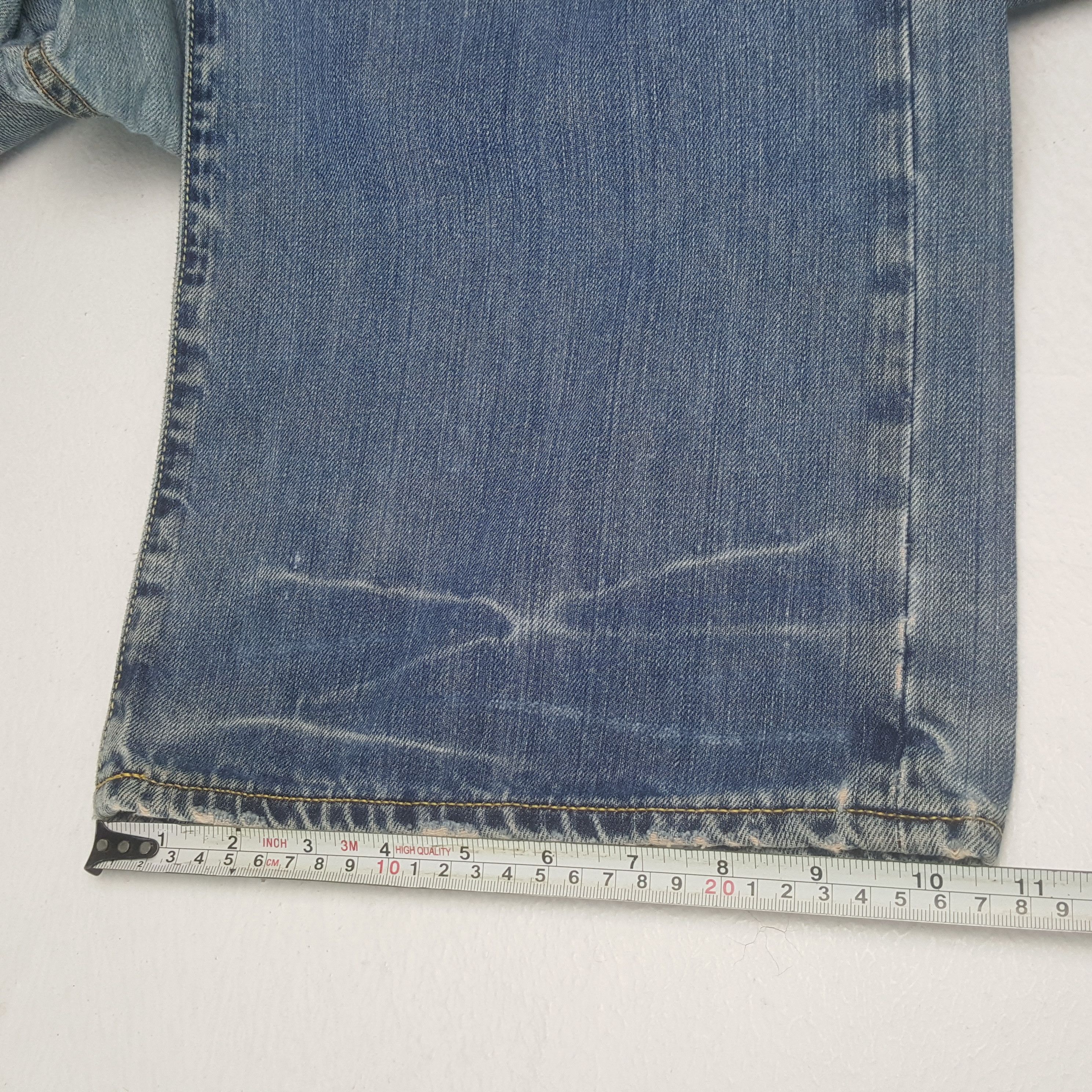 Christian Audigier × Ed Hardy × Vintage ED HARDY Fashion Designer Brand Streetwear Custom Art Jeans Size US 41 - 11 Thumbnail