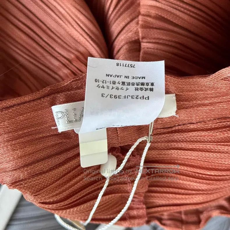 Issey Miyake Issey Miyake size:3 Red Pants Size 22" - 4 Thumbnail