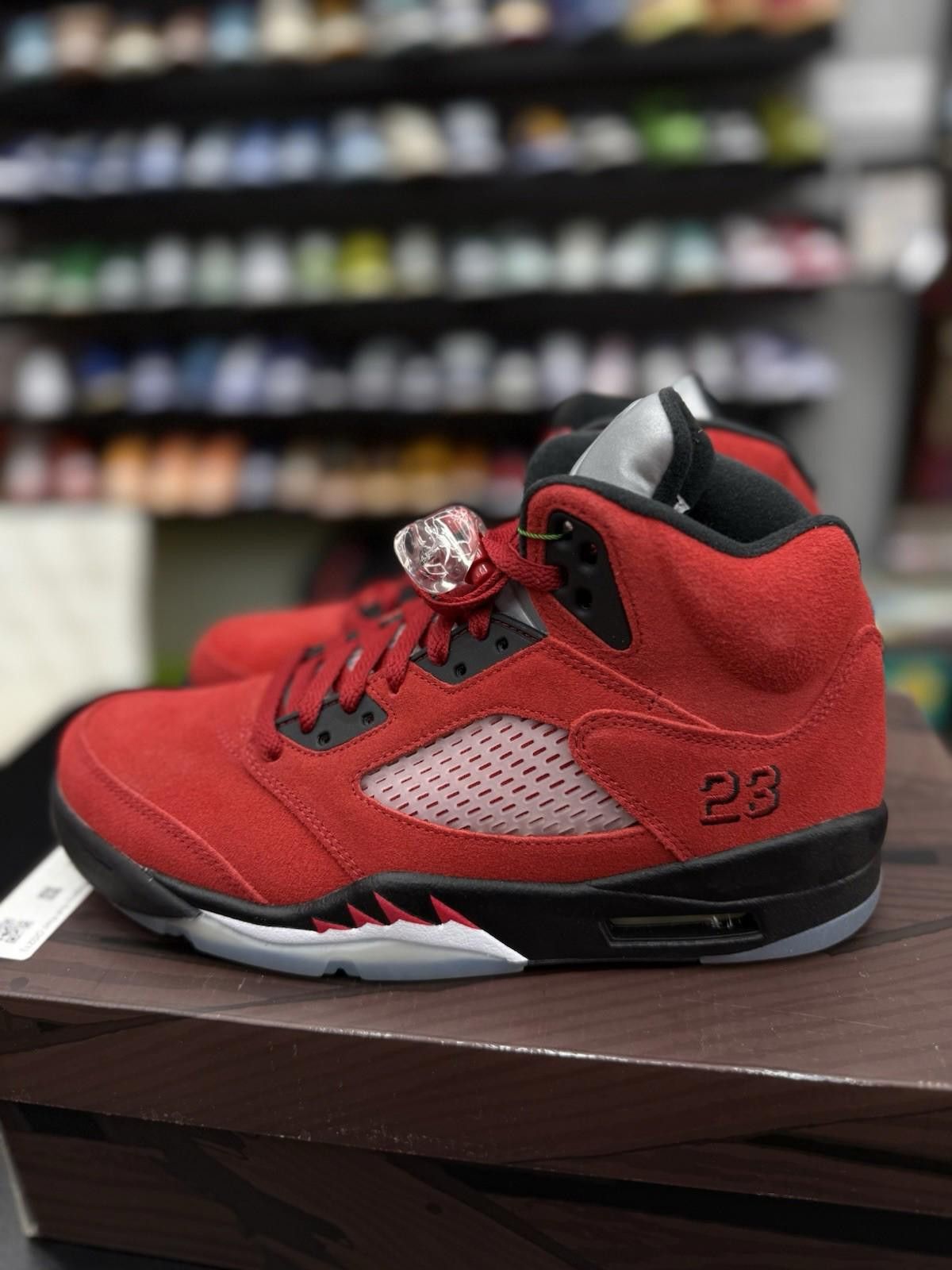 Jordan Brand Size 8 - Jordan Retro 5 Raging Bull (2021) Mens (NEW) Size US 8 / EU 41 - 3 Thumbnail