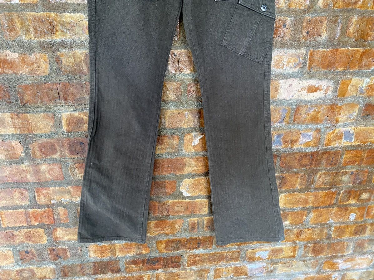 Japanese Brand × PPFM × Tornado Mart ET BOITE Japan Flare Herringbone slank pocket cargos Size US 30 / EU 46 - 4 Thumbnail