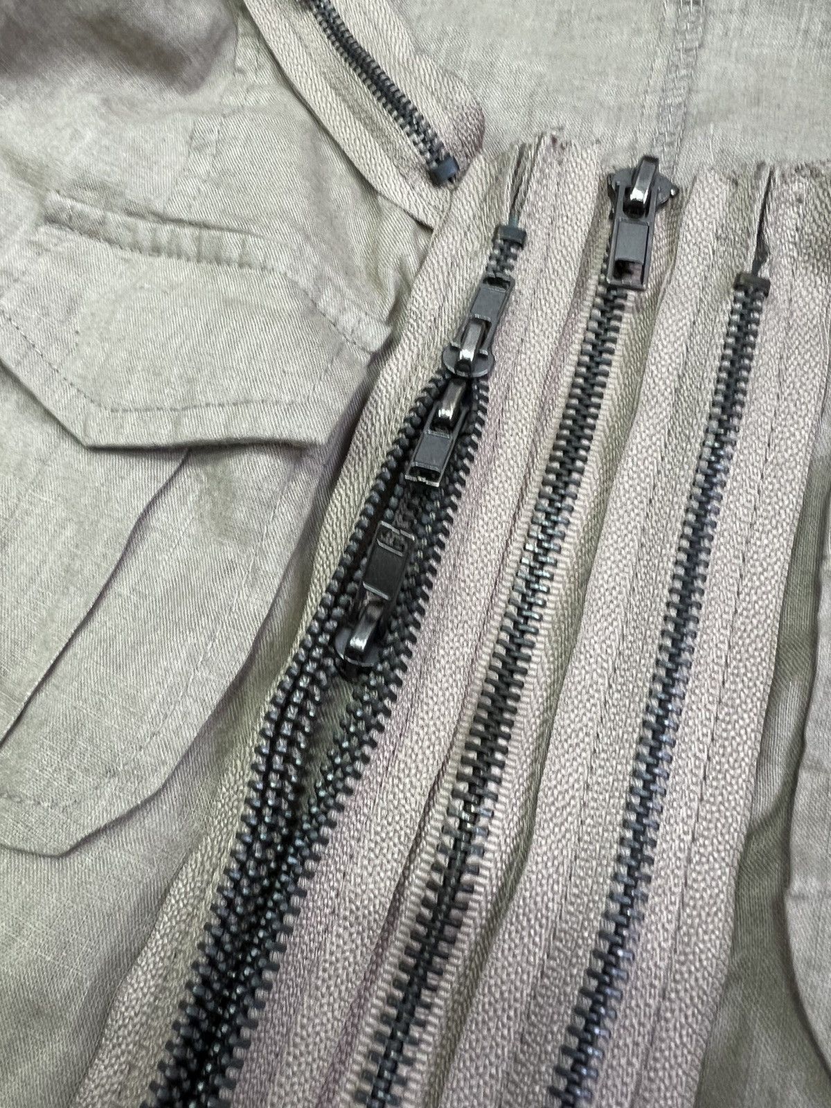 Hysteric Glamour × Japanese Brand Undercover style avant Garde zipper cargo Japanese vest Size S / US 4 / IT 40 - 5 Thumbnail