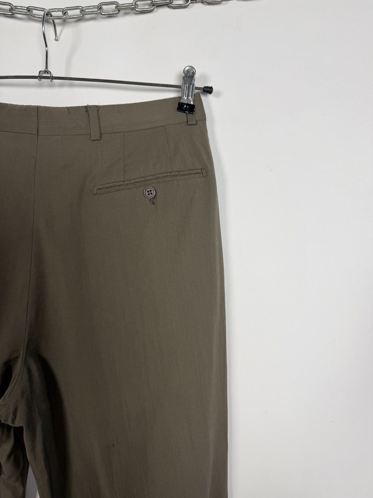 Yves Saint Laurent Yves Saint Laurent Wool Pants Chino Trousers YSL Vintage S48 Size US 32 / EU 48 - 13 Thumbnail