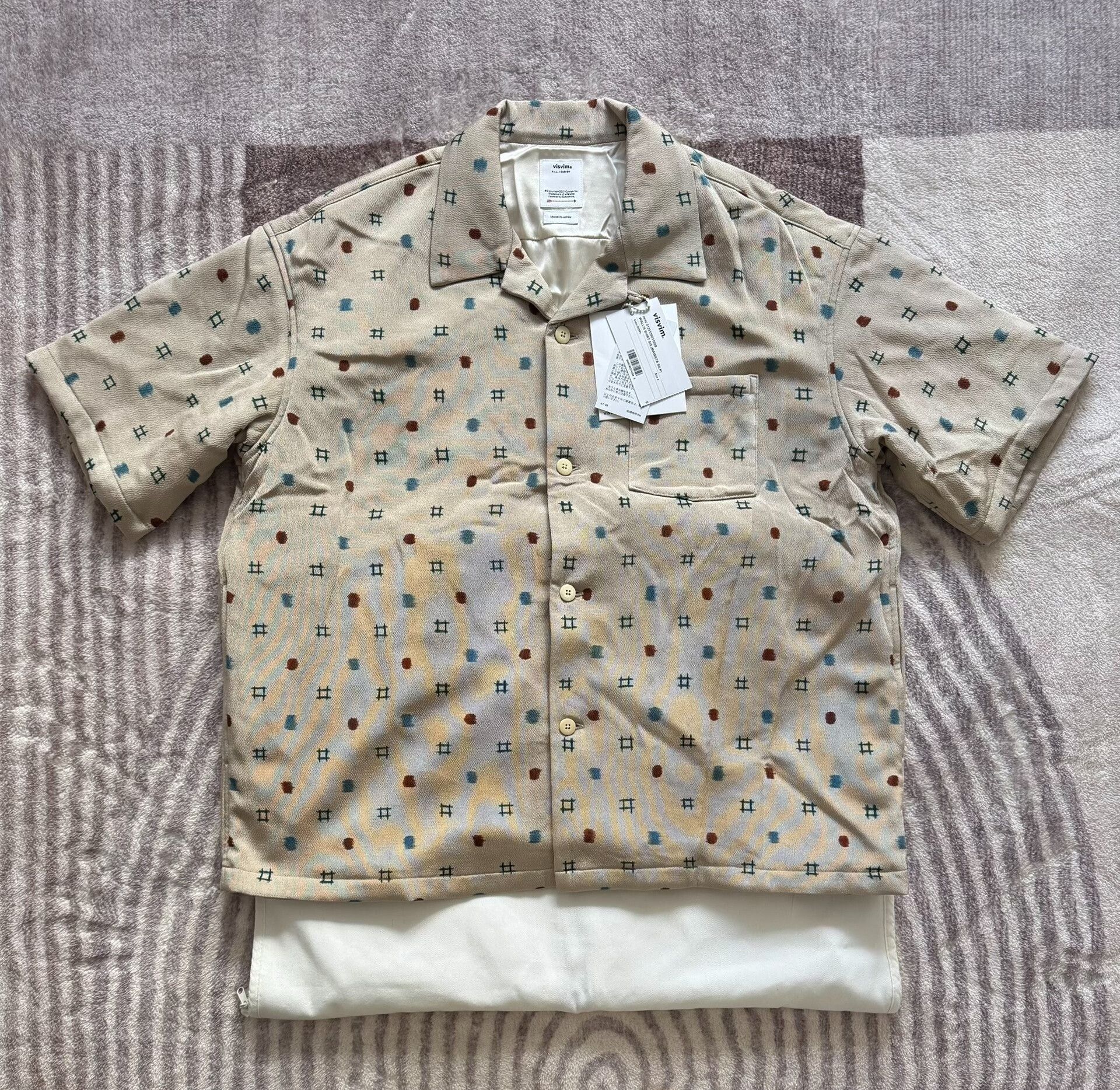 Visvim VISVIM 25SS WALLIS S/S MAWATA SILK SHIRT Size US M / EU 48-50 / 2 - 1 Thumbnail