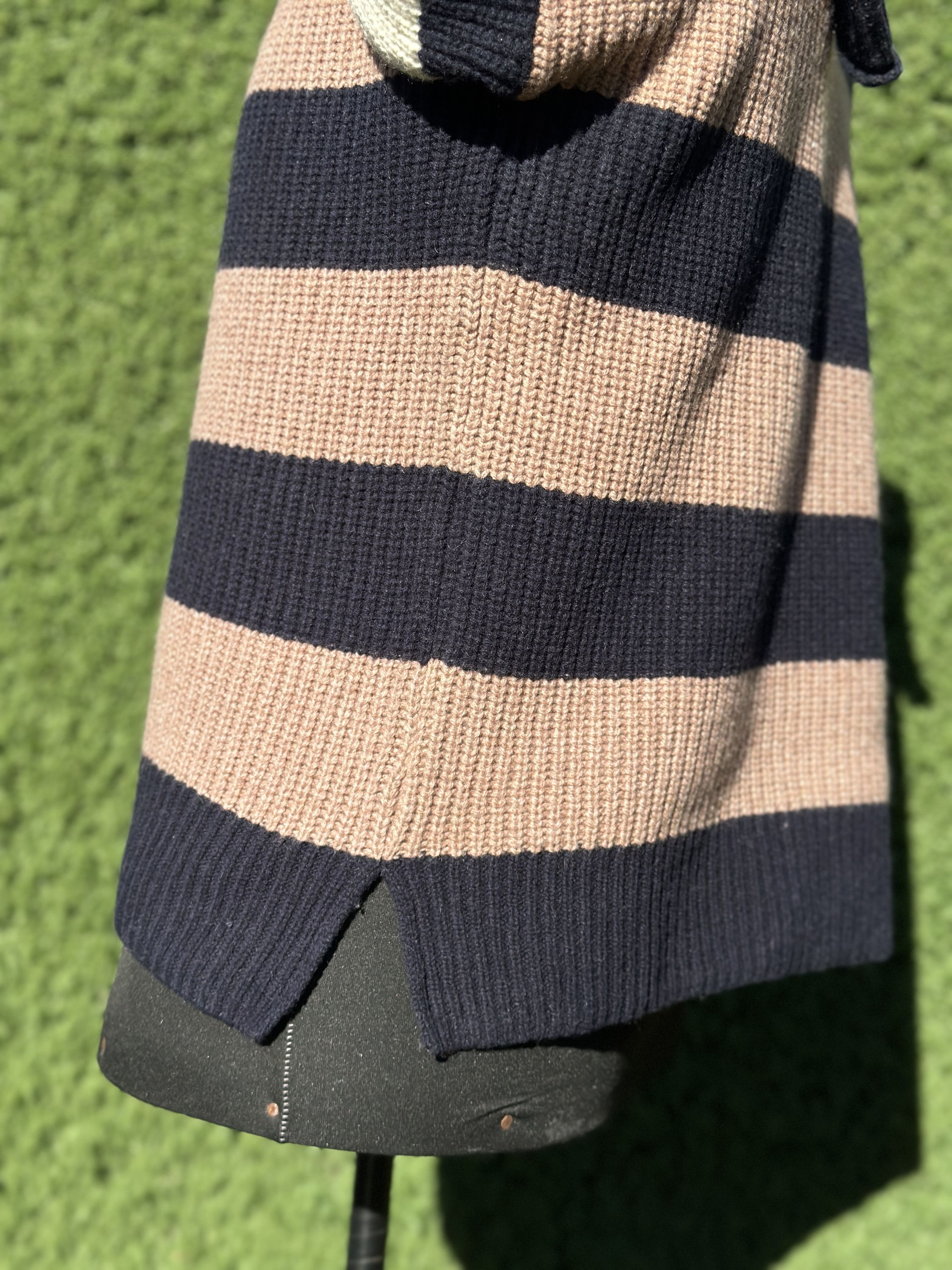 Other Jenni Kayne Striped Knit Sweater Size S Shoulder Buttons Size S / US 4 / IT 40 - 9 Thumbnail