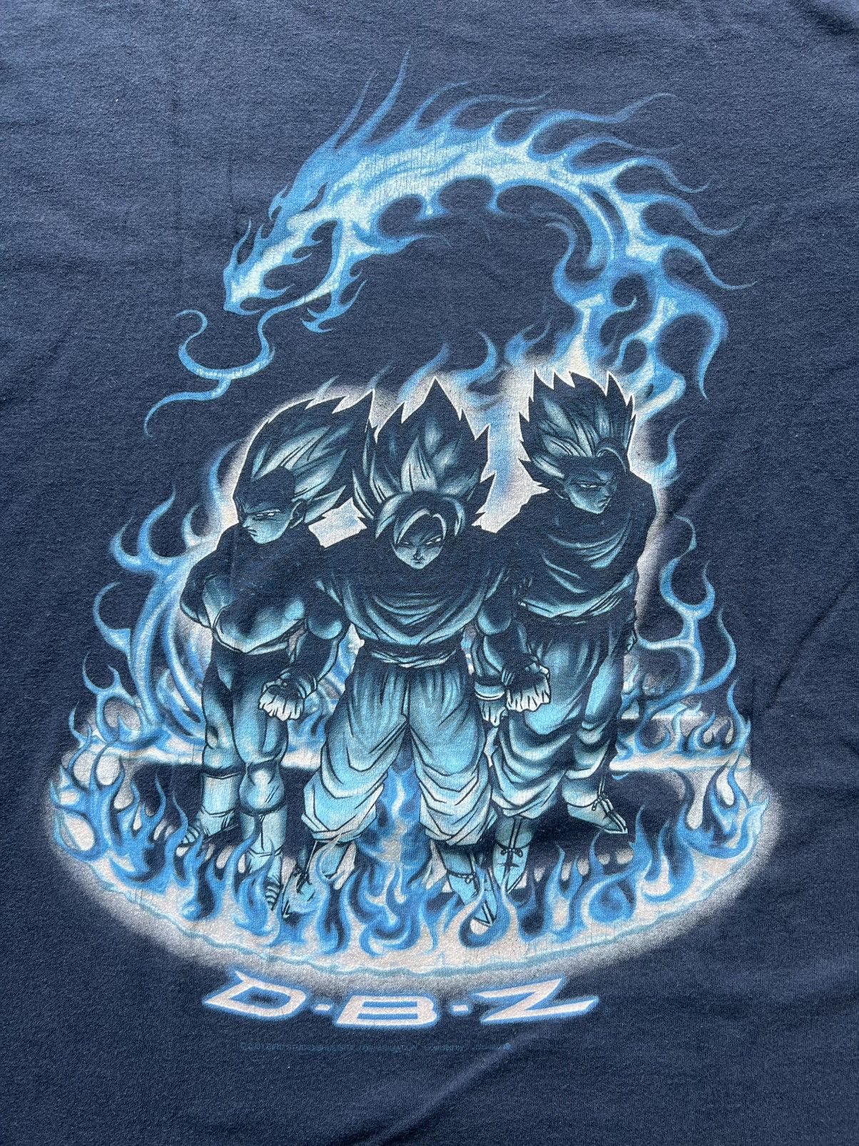 Vintage Vintage Dragon Ball Z Shirt - Super Saiyan Trio Size US L / EU 52-54 / 3 - 3 Thumbnail