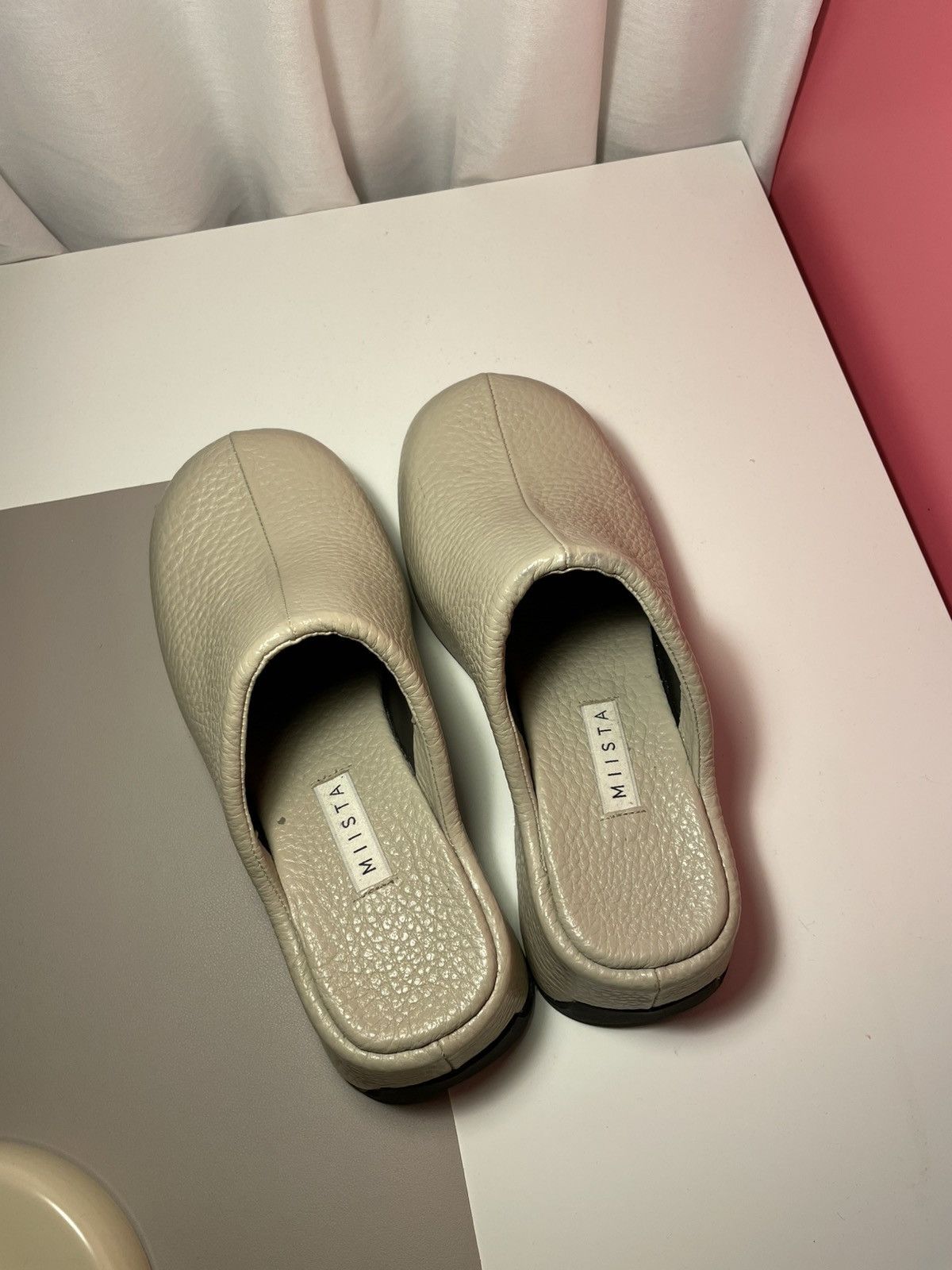 Miista Miista beige clogs Size US 11 / IT 41 - 4 Thumbnail