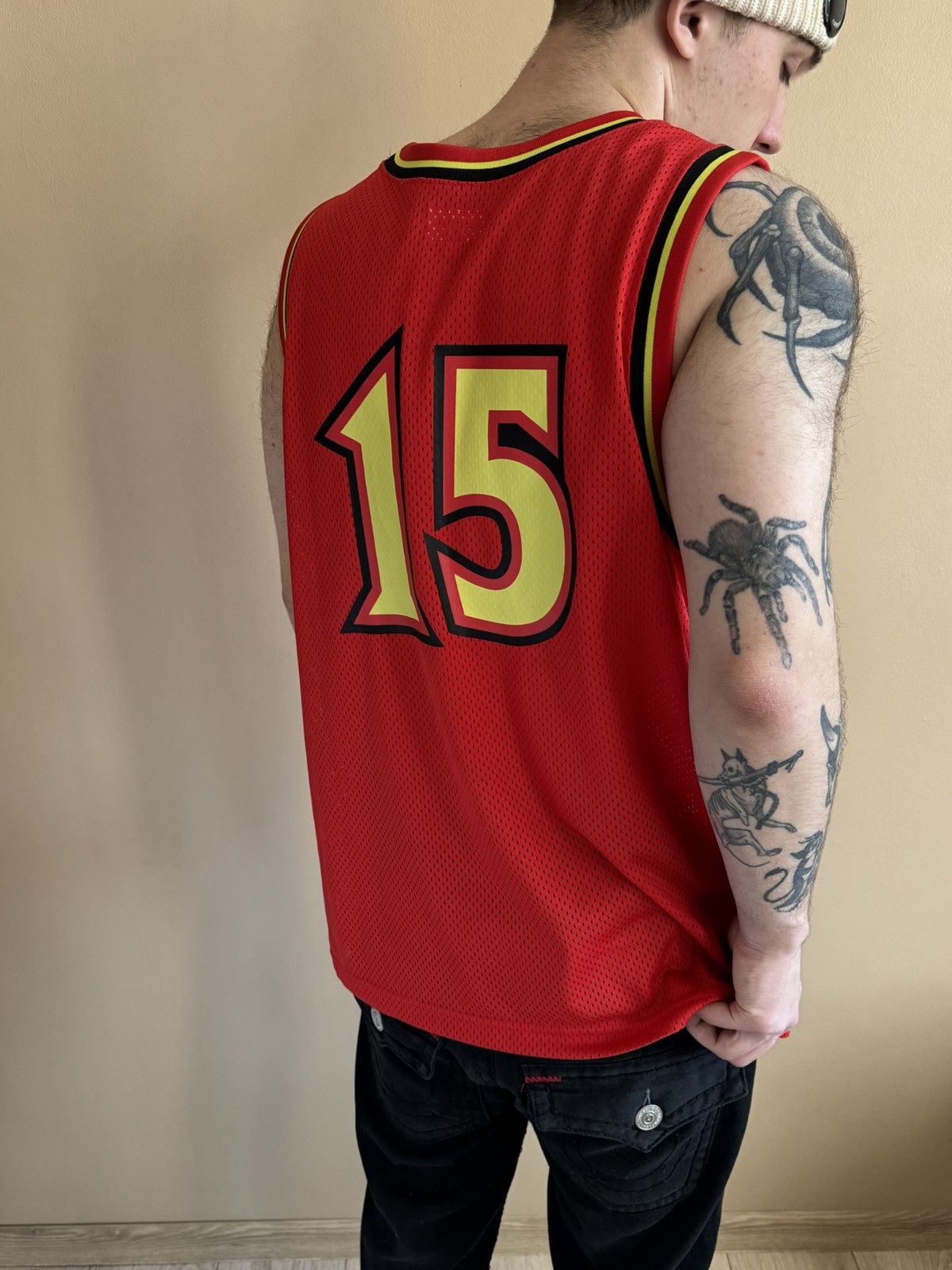 Supreme Supreme Bolt Basketball Jersey Red (L) Size US L / EU 52-54 / 3 - 7 Thumbnail
