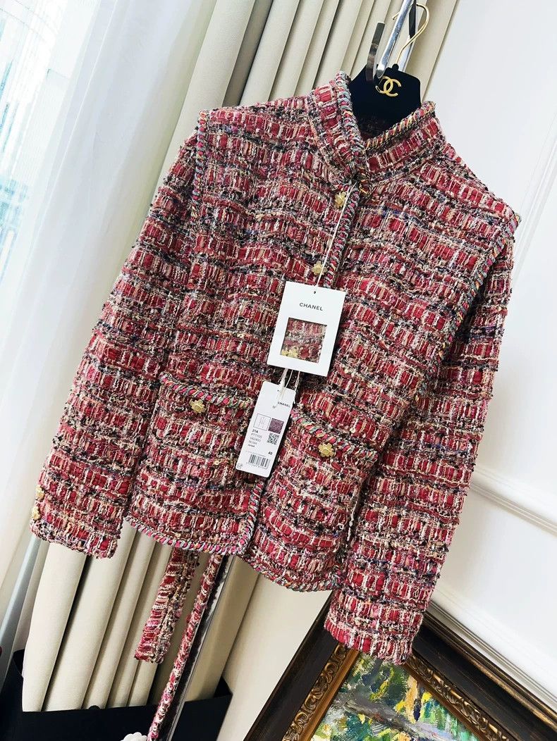 Chanel Chanel 21A red mixed color heavy industry gorgeous woven c Size S / US 4 / IT 40 - 1 Thumbnail