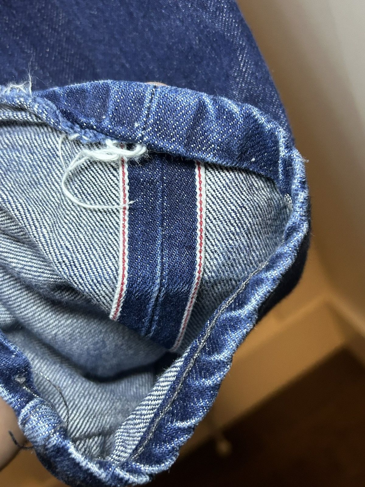 Naked & Famous Vintage Naked and Famous raw salvage denim skinny jeans Size US 32 / EU 48 - 13 Thumbnail