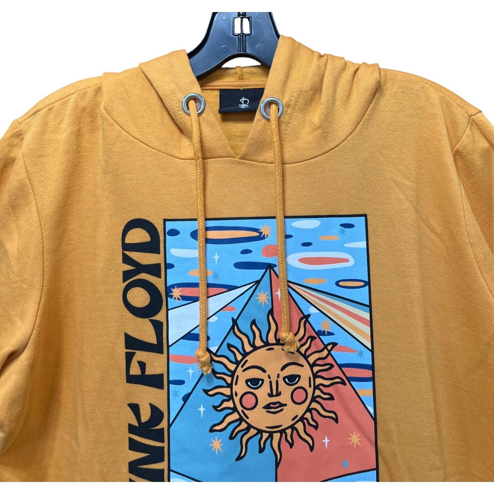 Pink Floyd Pink Floyd - Men's Long Sleeve Hooded Sweatshirt - Yellow - Size US M / EU 48-50 / 2 - 10 Thumbnail