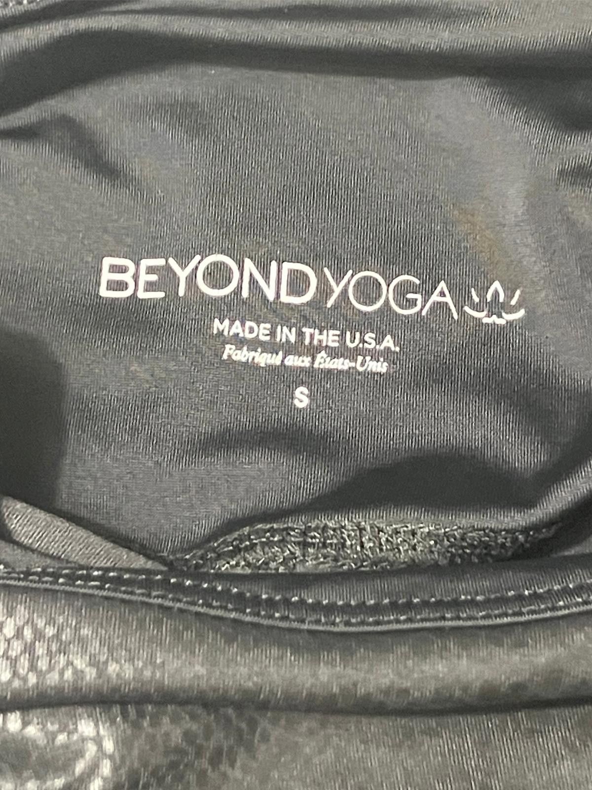 Other Beyond Yoga Black High Waist Leggings Made in USA Size S Size 28" / US 6 / IT 42 - 10 Thumbnail
