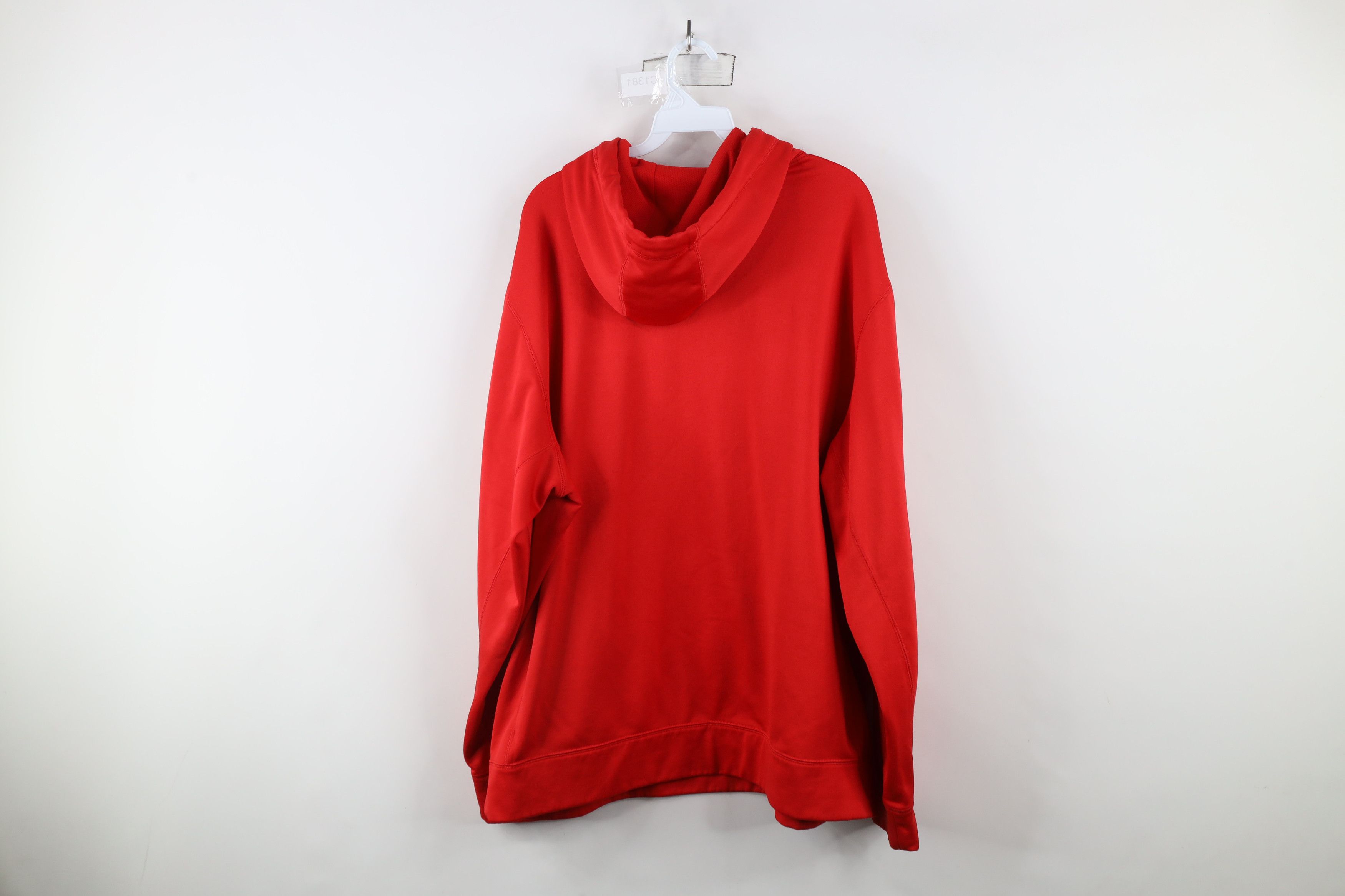 Nike × Vintage Nike Therma Fit Ohio State University Hoodie Sweatshirt Red Size US XXL / EU 58 / 5 - 11 Thumbnail