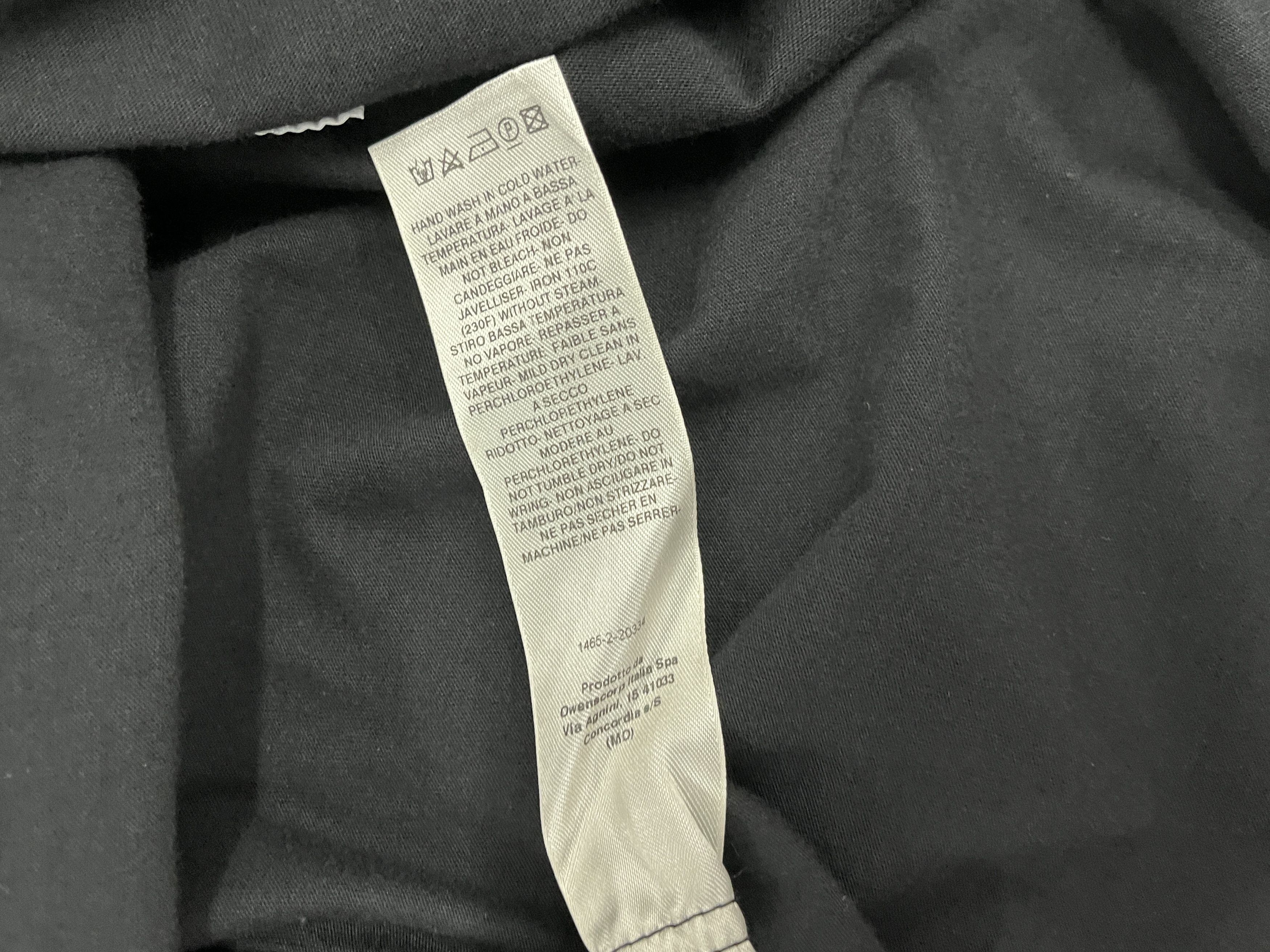 Rick Owens Drkshdw Rick Owens Drkshdw Black Tarp Tee Size US XL / EU 56 / 4 - 5 Thumbnail