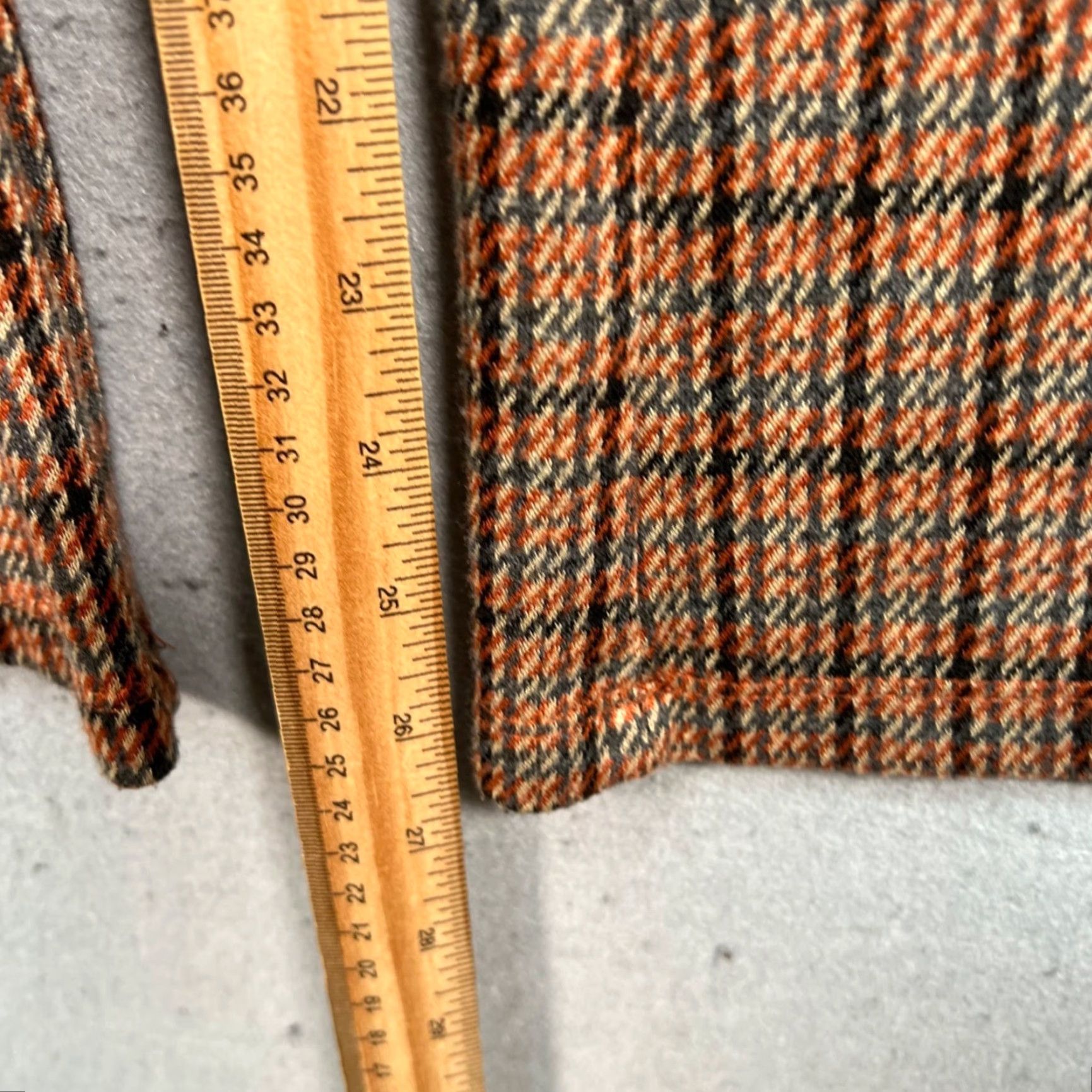 Urban Outfitters Urban Outfitters Womens Medium Brown Plaid High-Waisted Straight Leg Pants Size 32" / US 10 / IT 46 - 7 Thumbnail