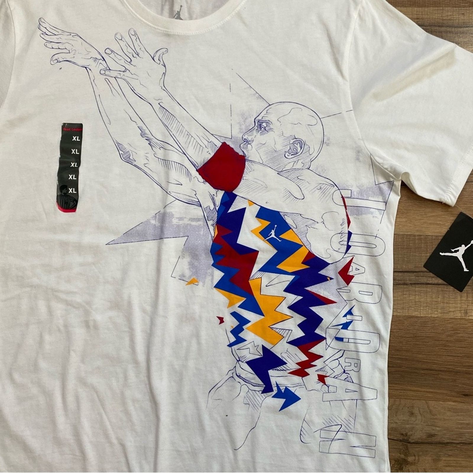 Nike 2015 Air Jordan Short Sleeve Size US XL / EU 56 / 4 - 2 Thumbnail