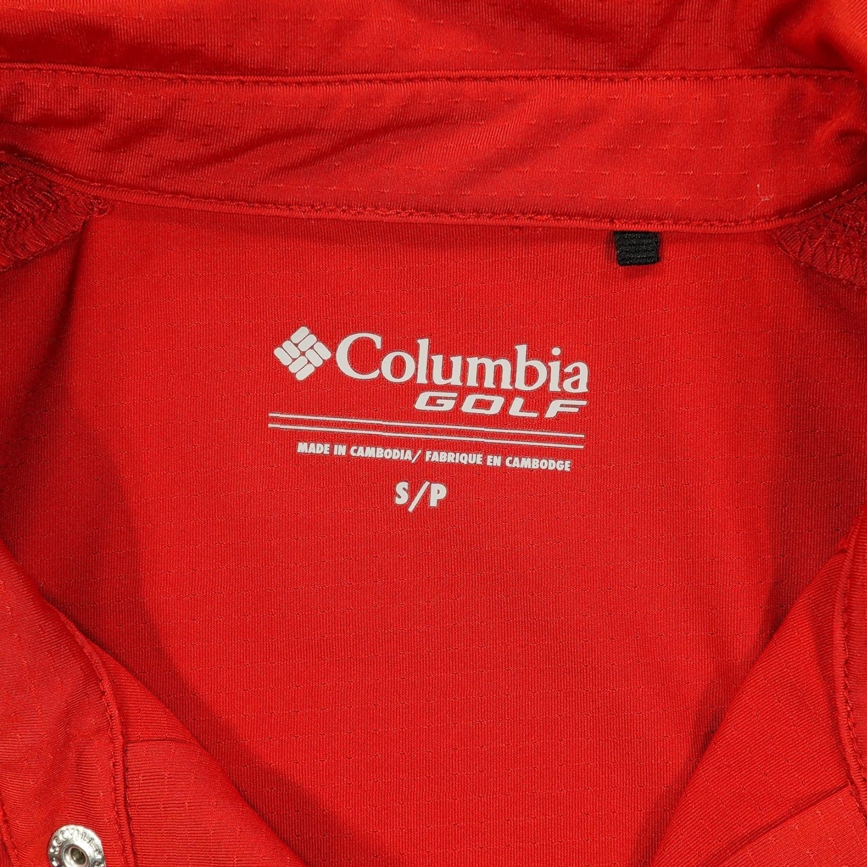 Vintage Columbia Polo Shirt Mens Small Red Omni-Wick Cut Away Performance Stretch Golf Shirt Mens Small Red Omni-Wick Cut Away Size US S / EU 44-46 / 1 - 3 Thumbnail