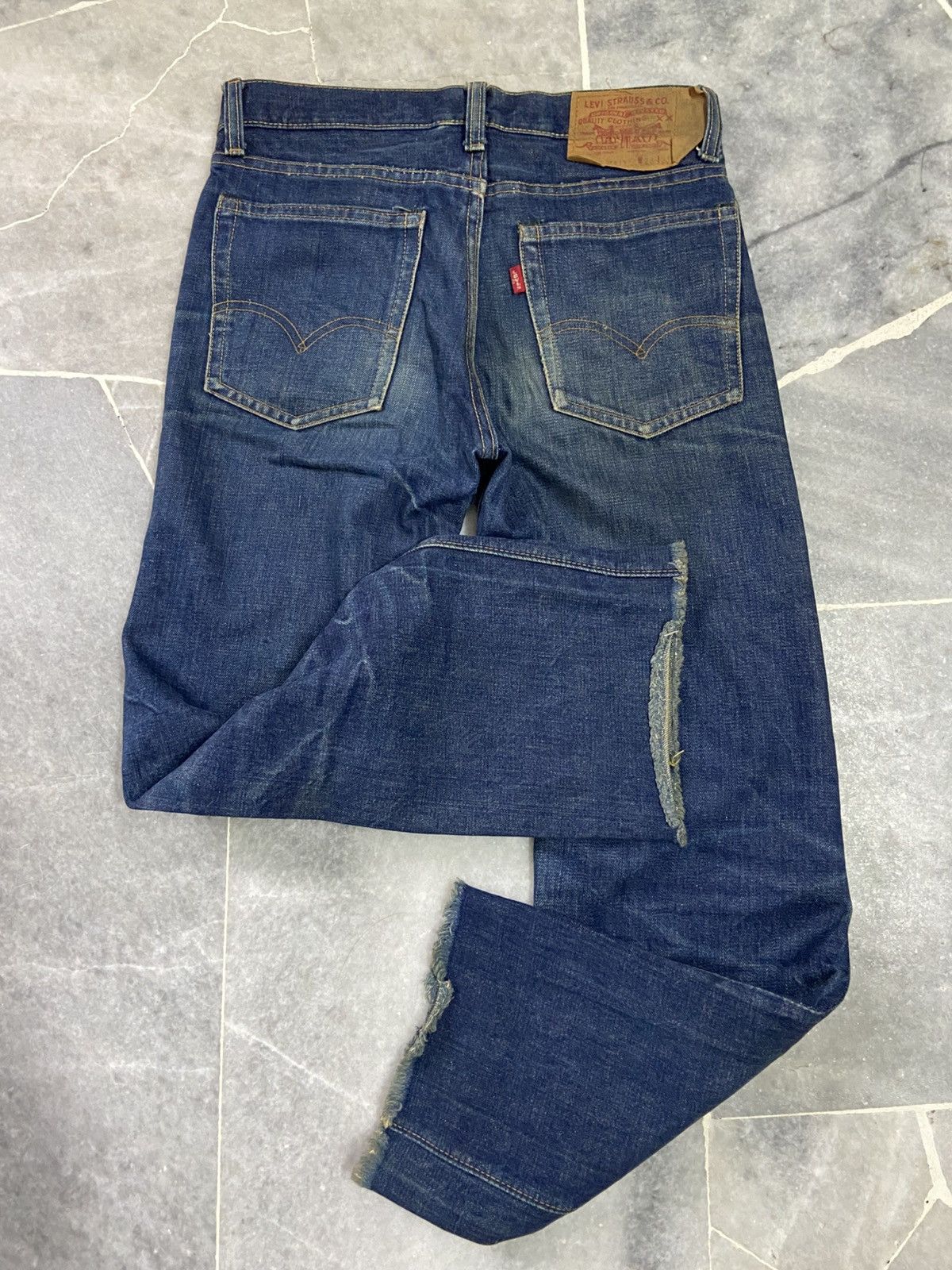 Levi's RARE Vintage Levis 805 0217 Redlines Jeans Size US 28 / EU 44 - 6 Thumbnail