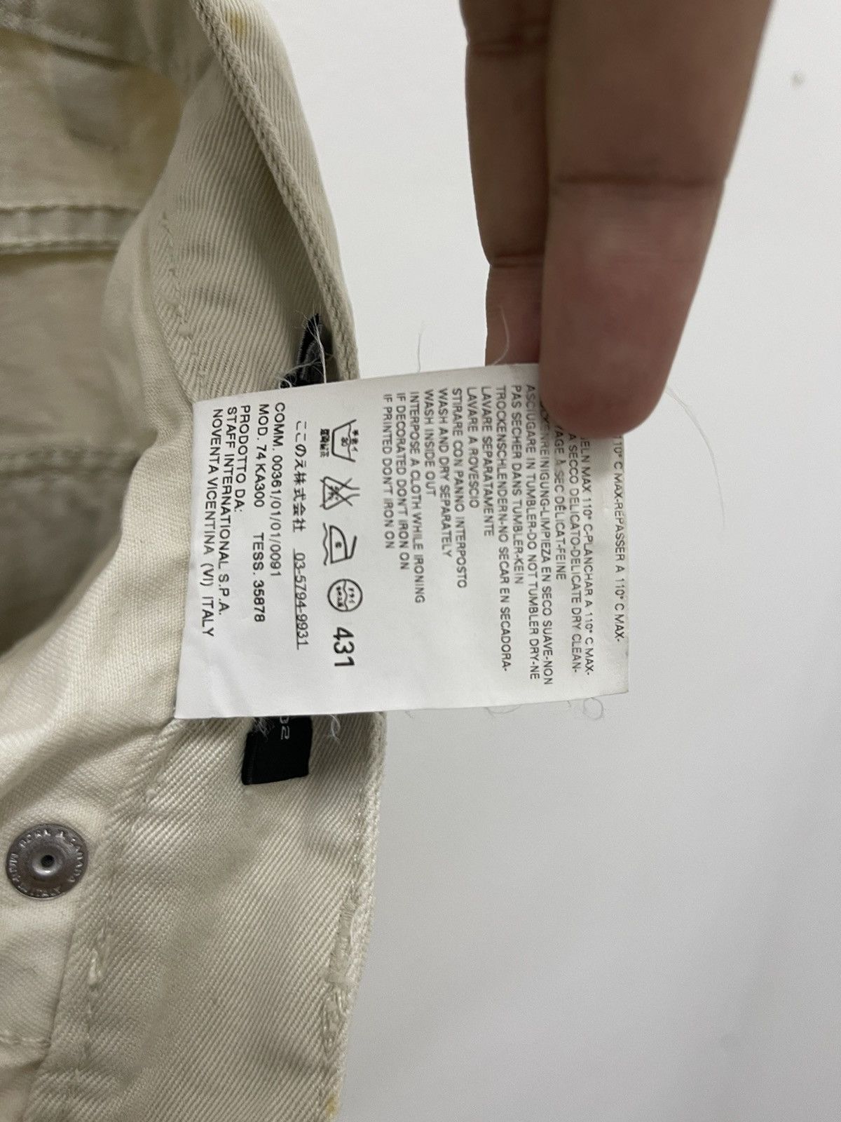Dsquared2 Rare Vintage DSQUARED2 Made in Italy Born In Canada Pant Size US 36 / EU 52 - 13 Thumbnail
