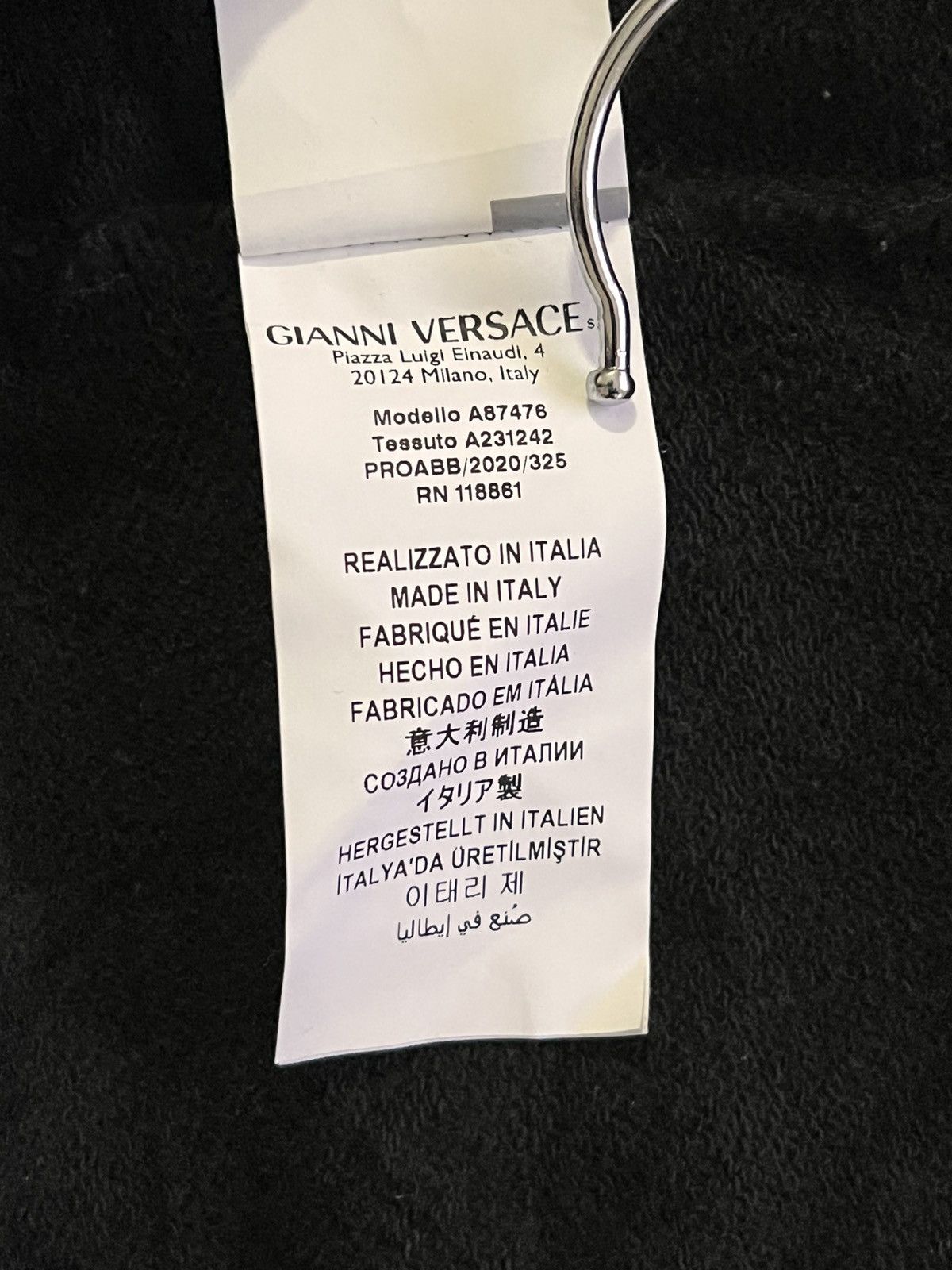 Versace VERSACE BAROCCO ACANTHUS HOODIE Size US S / EU 44-46 / 1 - 12 Thumbnail