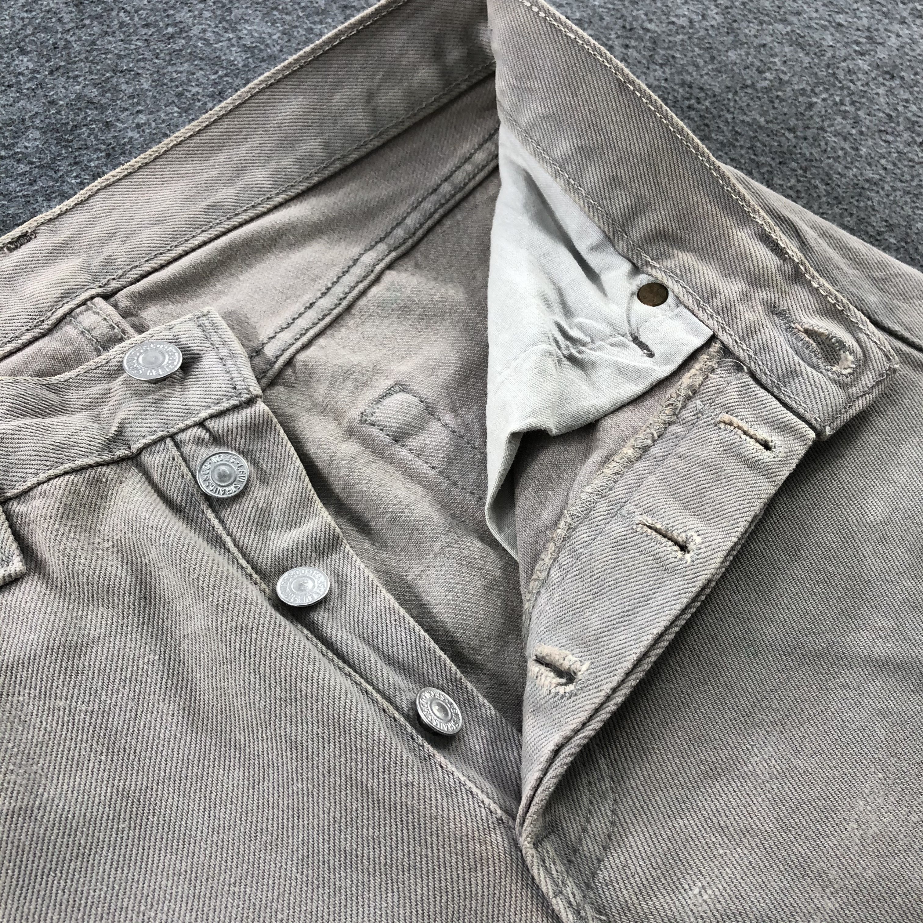 Levi's Vintage 90s Levis 501 Jeans-JM1550 Size US 28 / EU 44 - 9 Thumbnail