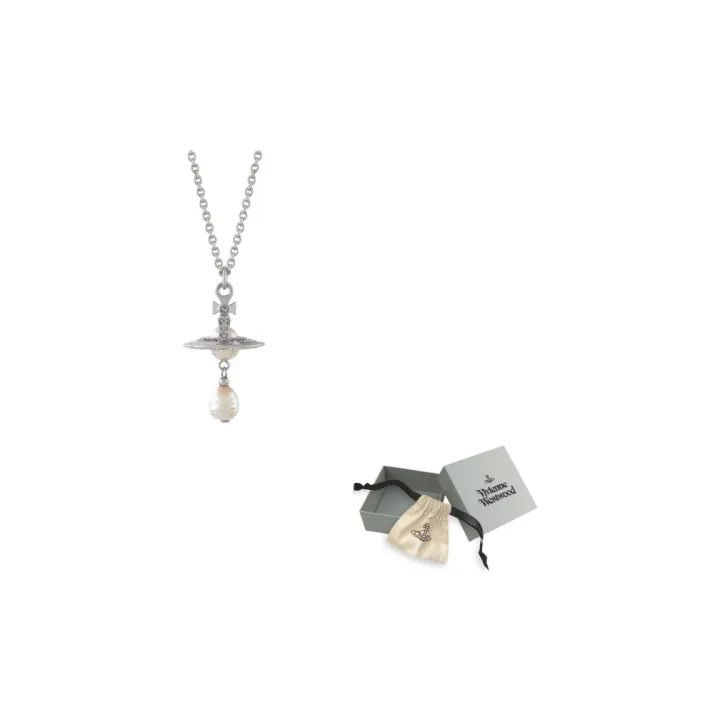 Vivienne Westwood Vivienne Westwood 3D Sphere Crystal Necklace 0079 Size ONE SIZE - 1 Thumbnail