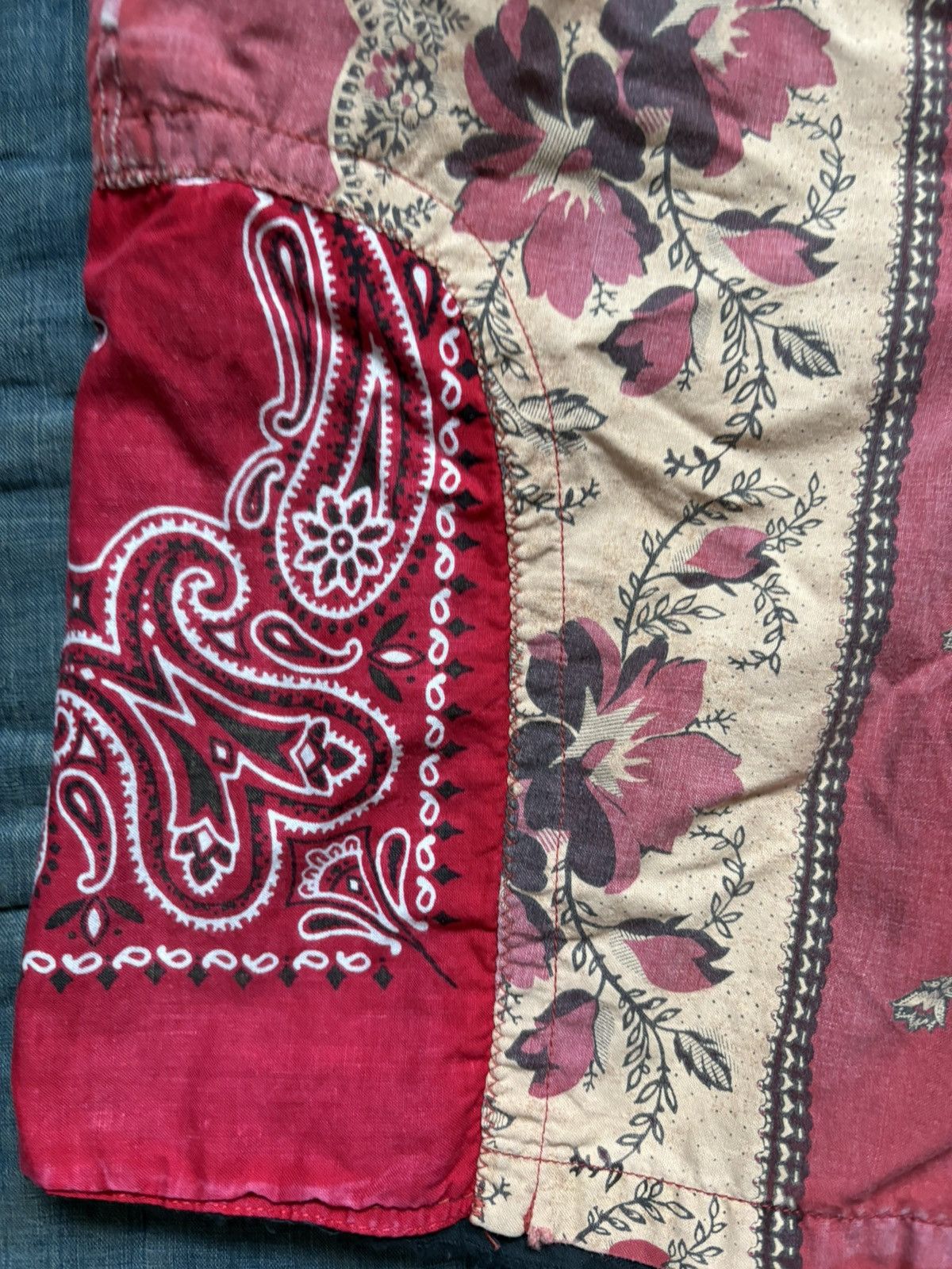 Kapital Kountry kapital bandana patchwork short pants shorts Size US 30 / EU 46 - 3 Thumbnail
