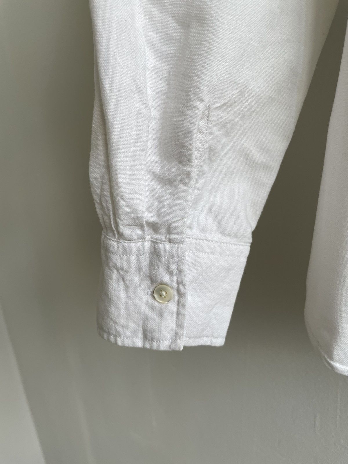 Sezane Sezane Button Up Shirt White Cotton Size 42 ( M ) Size M / US 6-8 / IT 42-44 - 14 Thumbnail