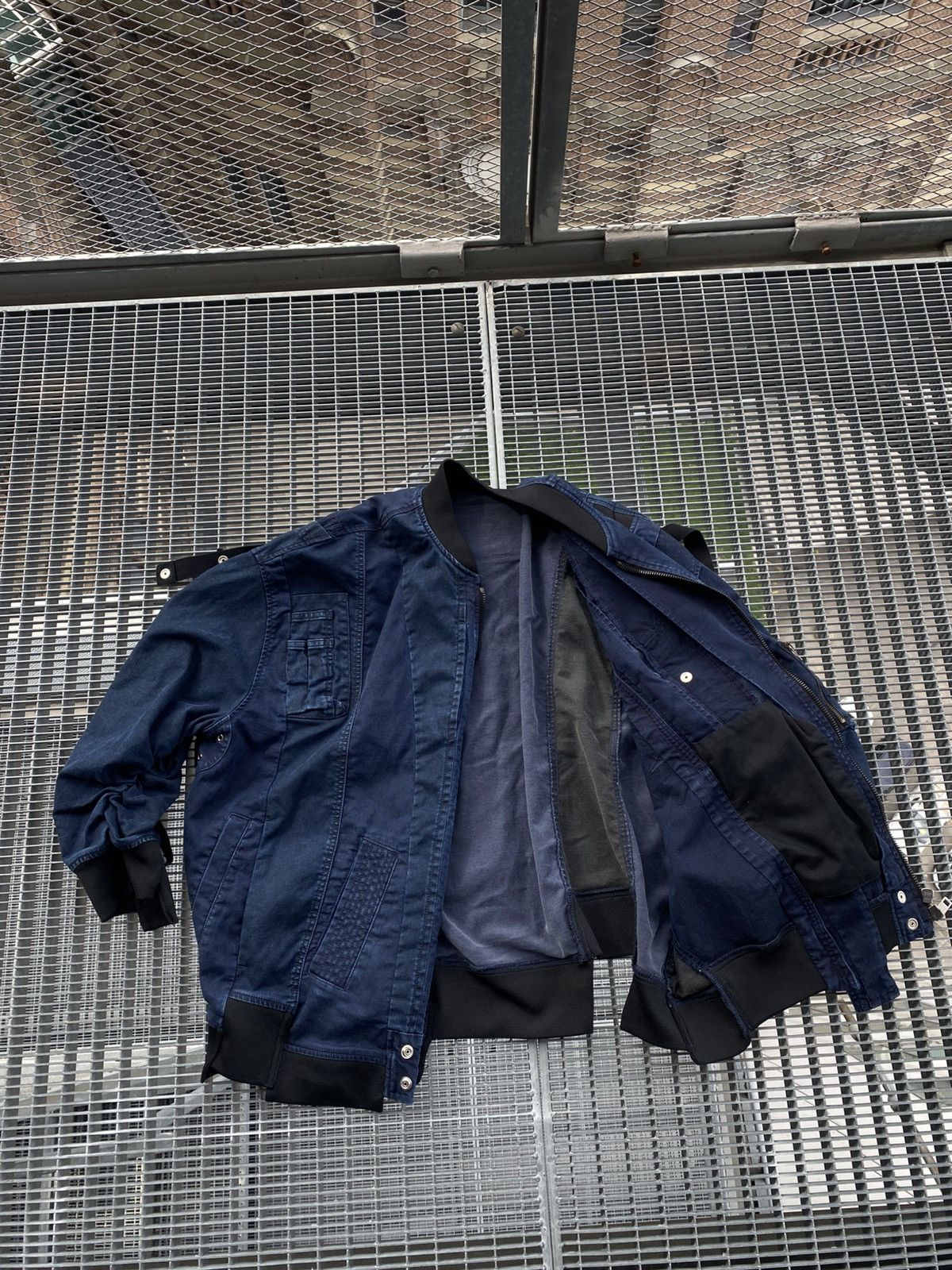 Diesel Mega Oversized Diesel Multipocket Deconstructed Bomber Size US S / EU 44-46 / 1 - 10 Thumbnail
