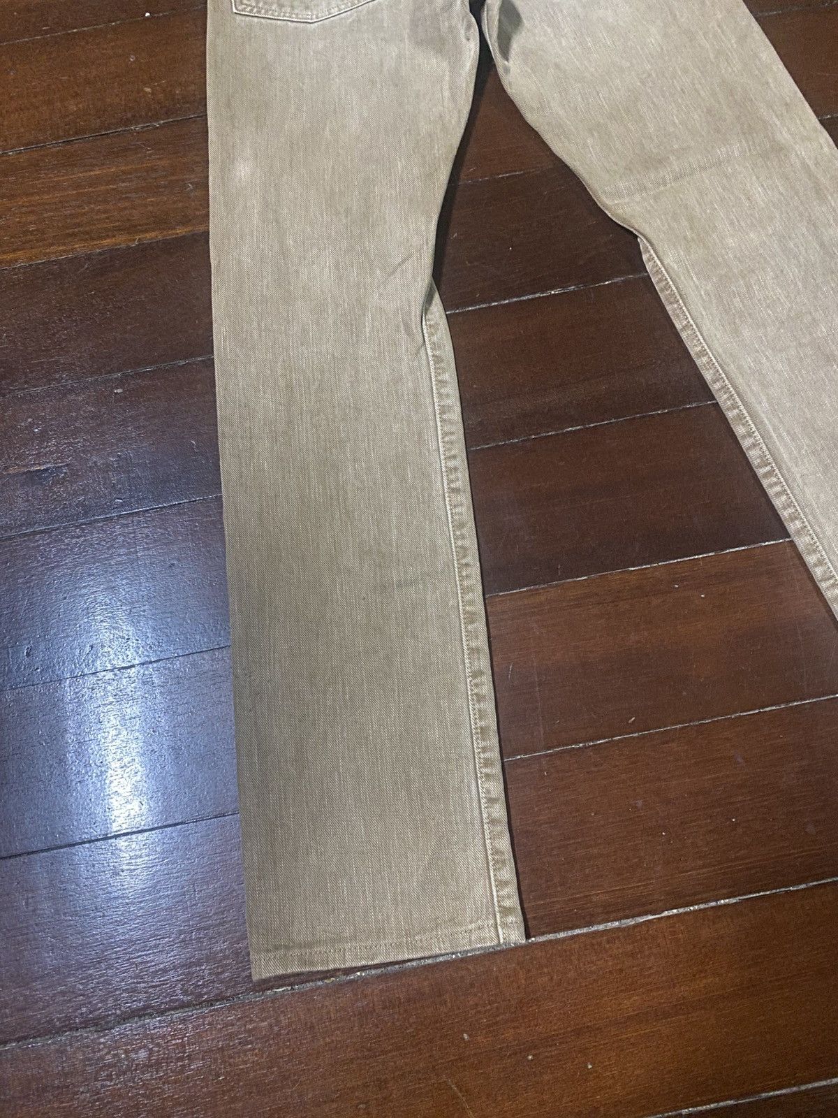 Full Count & Co. Rare fullcount 1280 k slim Straight Denim Jeans brown faded Size US 29 - 12 Thumbnail