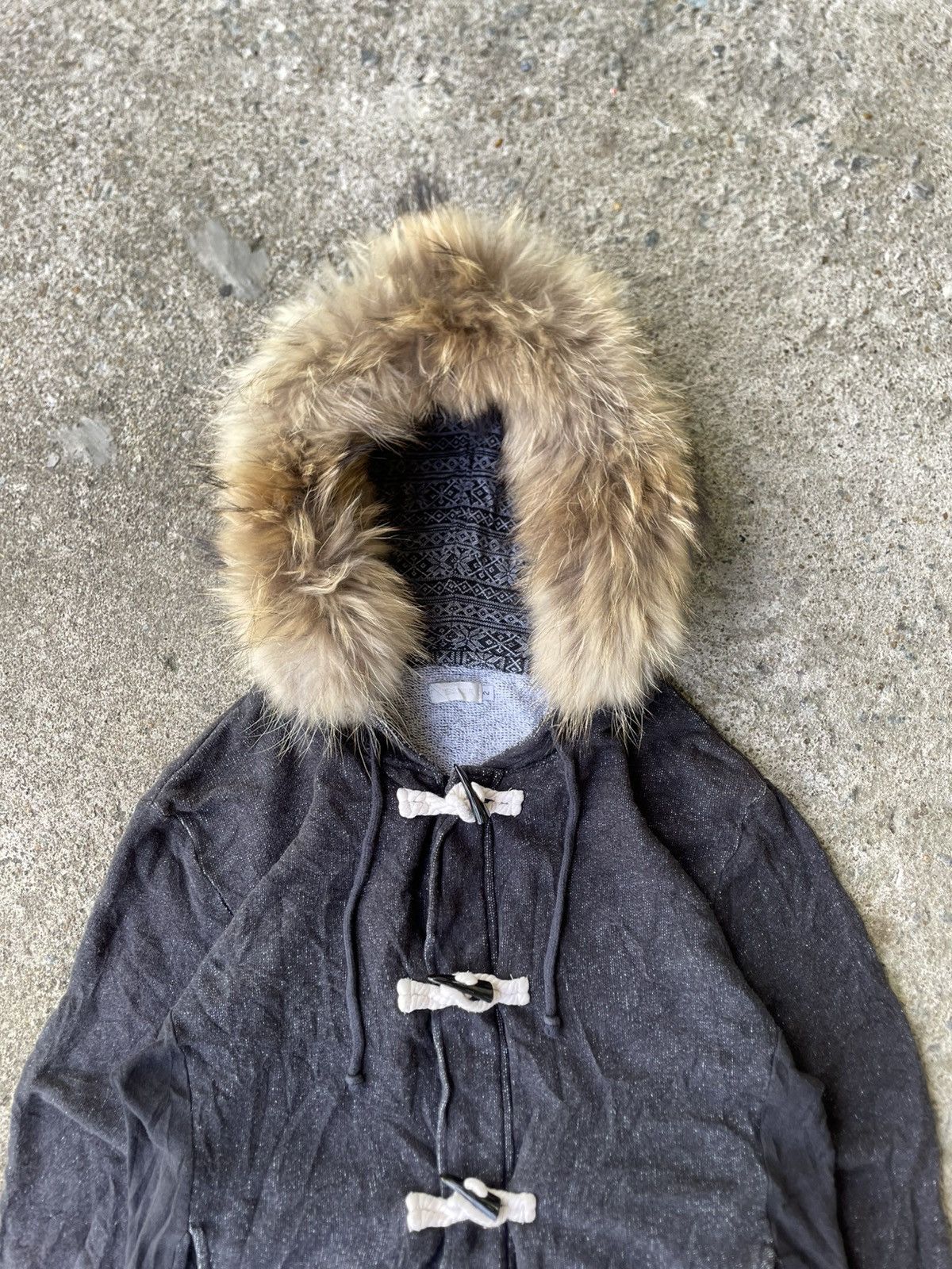 Le Grande Bleu (L.G.B.) Lgb Style Japanese Vegyor Faux Fur Hoodie Size US S / EU 44-46 / 1 - 2 Thumbnail