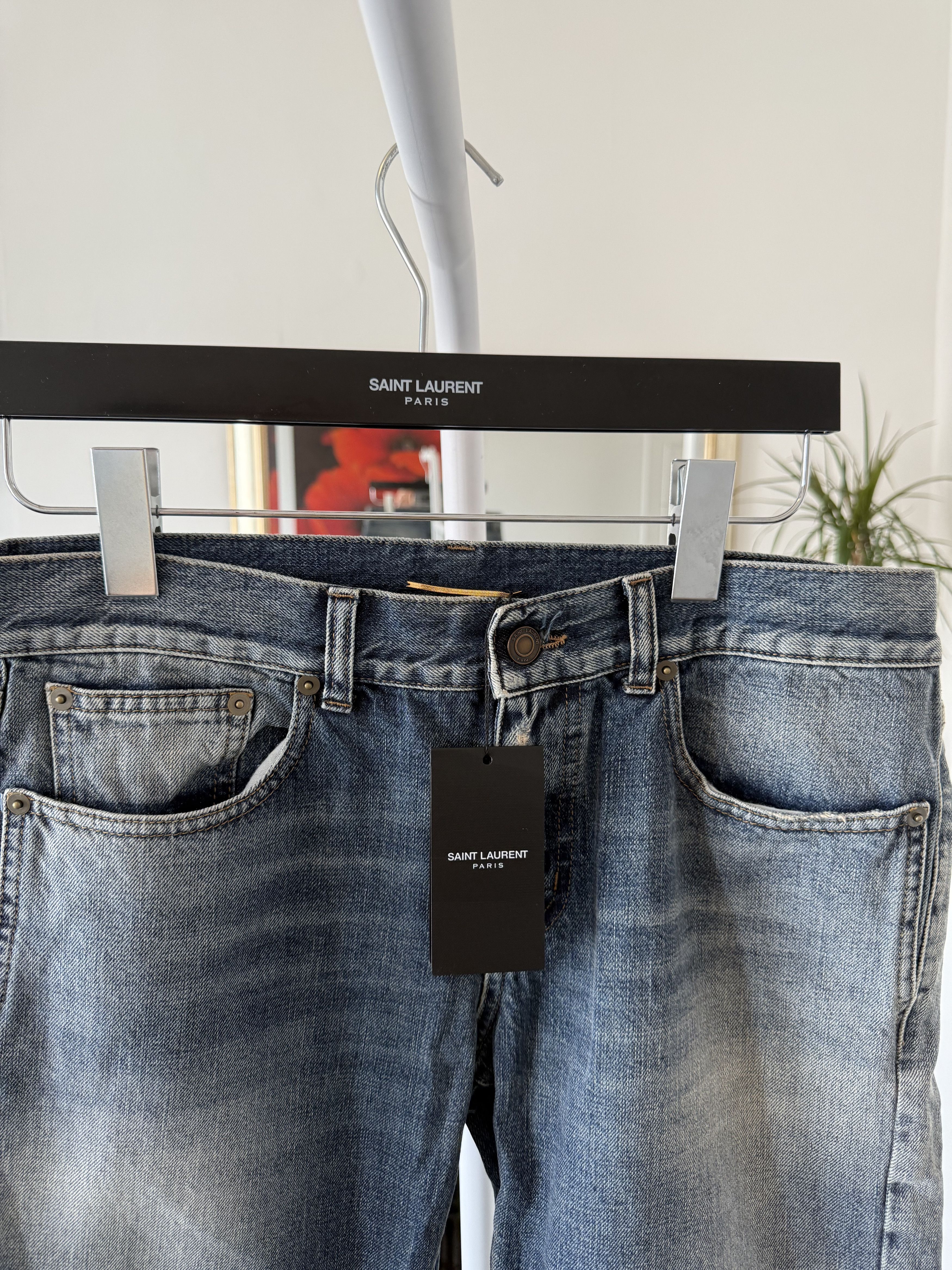 Saint Laurent Paris FW17 Saint Laurent D23 Destroyed Denim Size 27" / US 4 / IT 40 - 7 Thumbnail