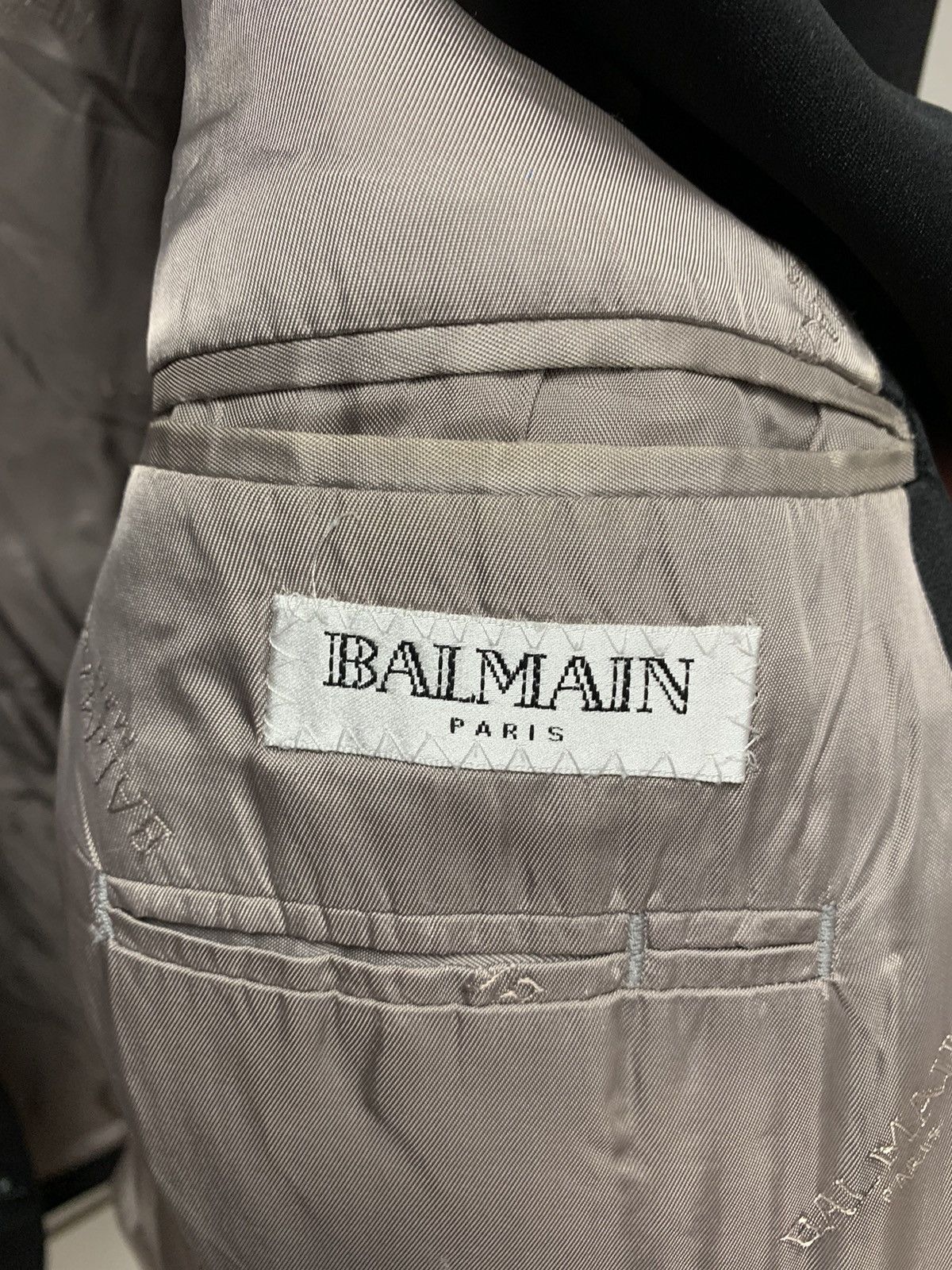 Balmain Balmain monogram blazer 42L Size 42L - 7 Thumbnail