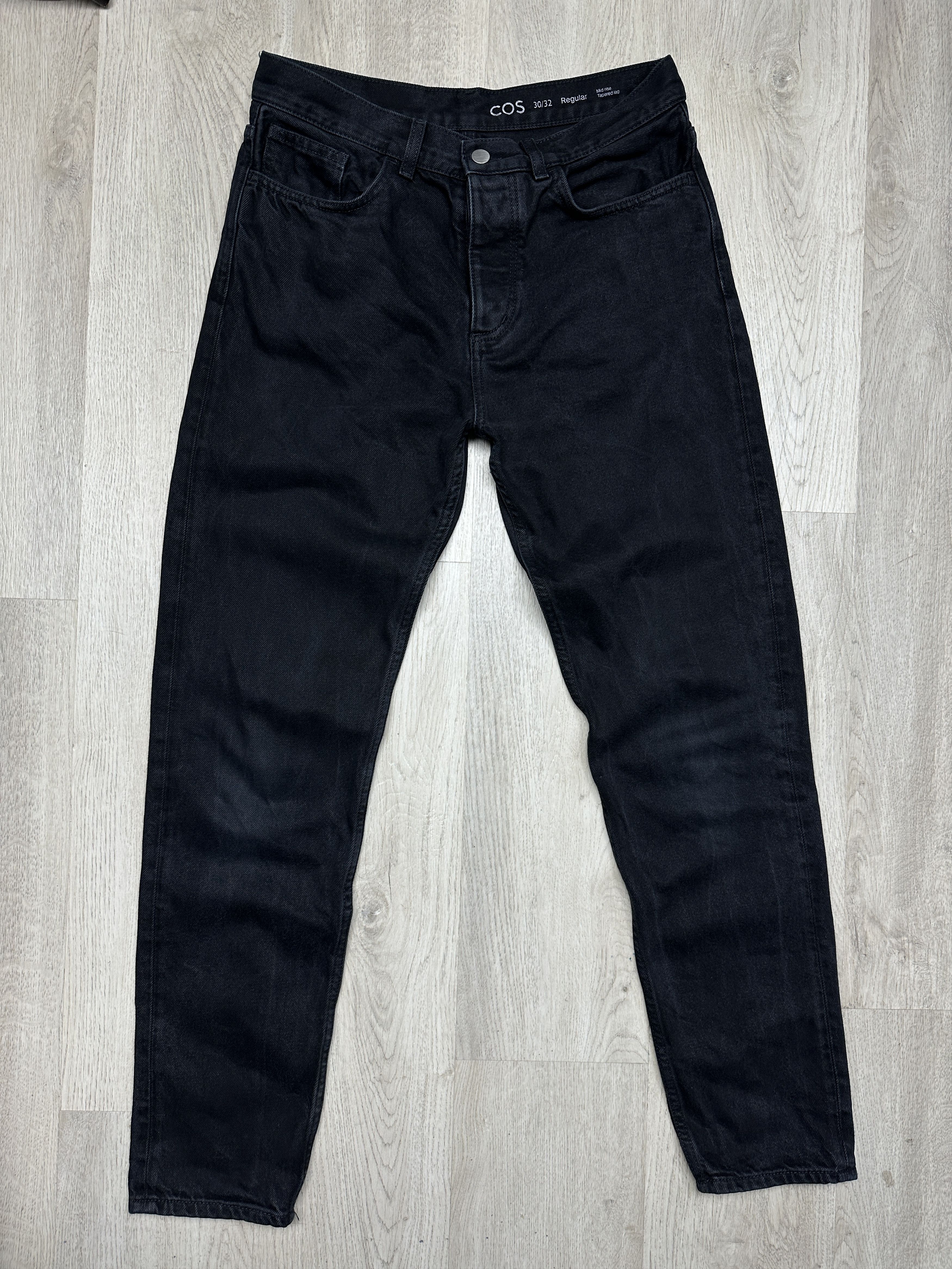 Cos Cos Mens Denim Pants Tapered Jeans Size US 30 / EU 46 - 1 Thumbnail
