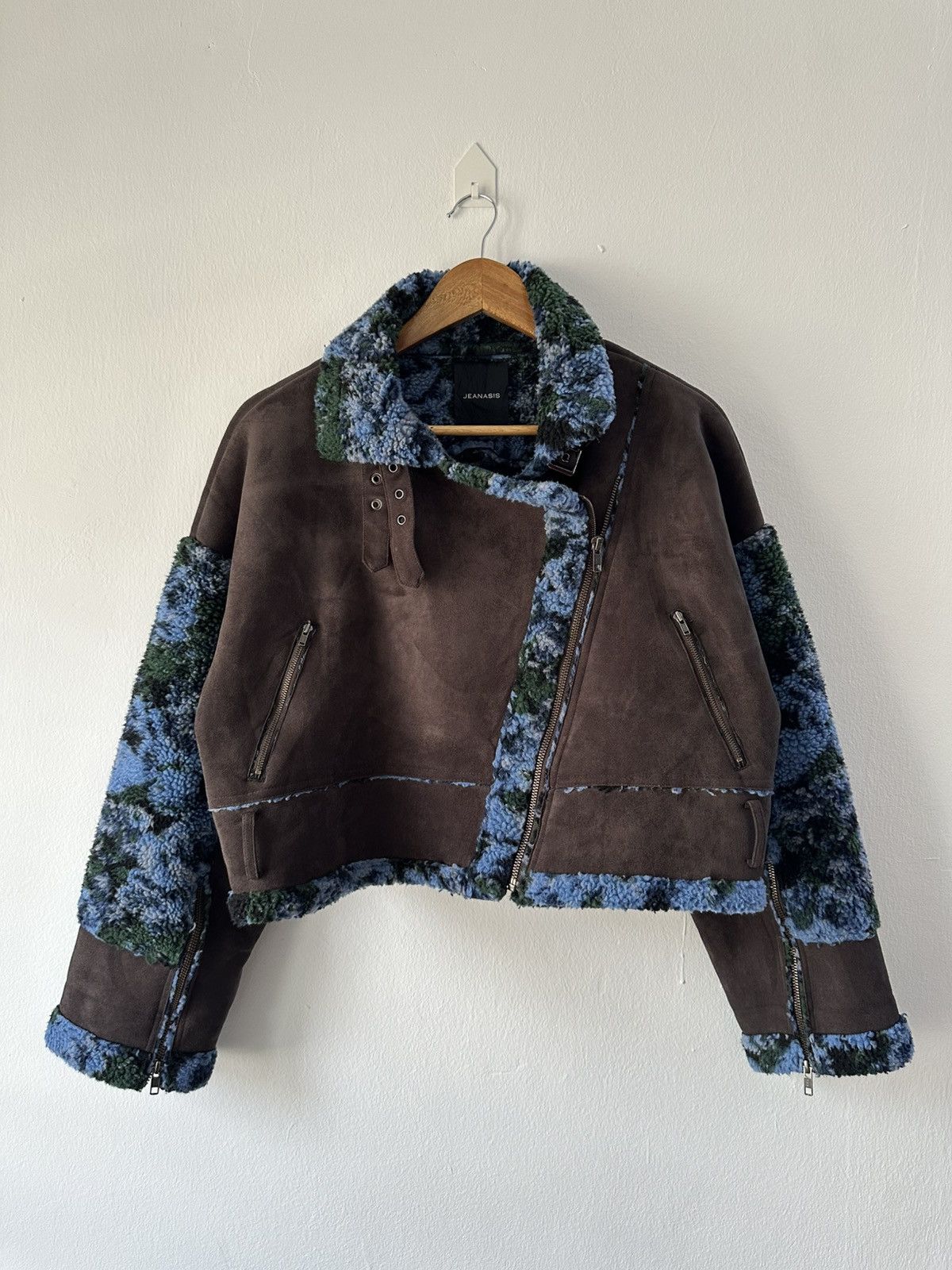 Japanese Brand Jeanasis Boa Fur Jacket Size US S / EU 44-46 / 1 - 1 Thumbnail