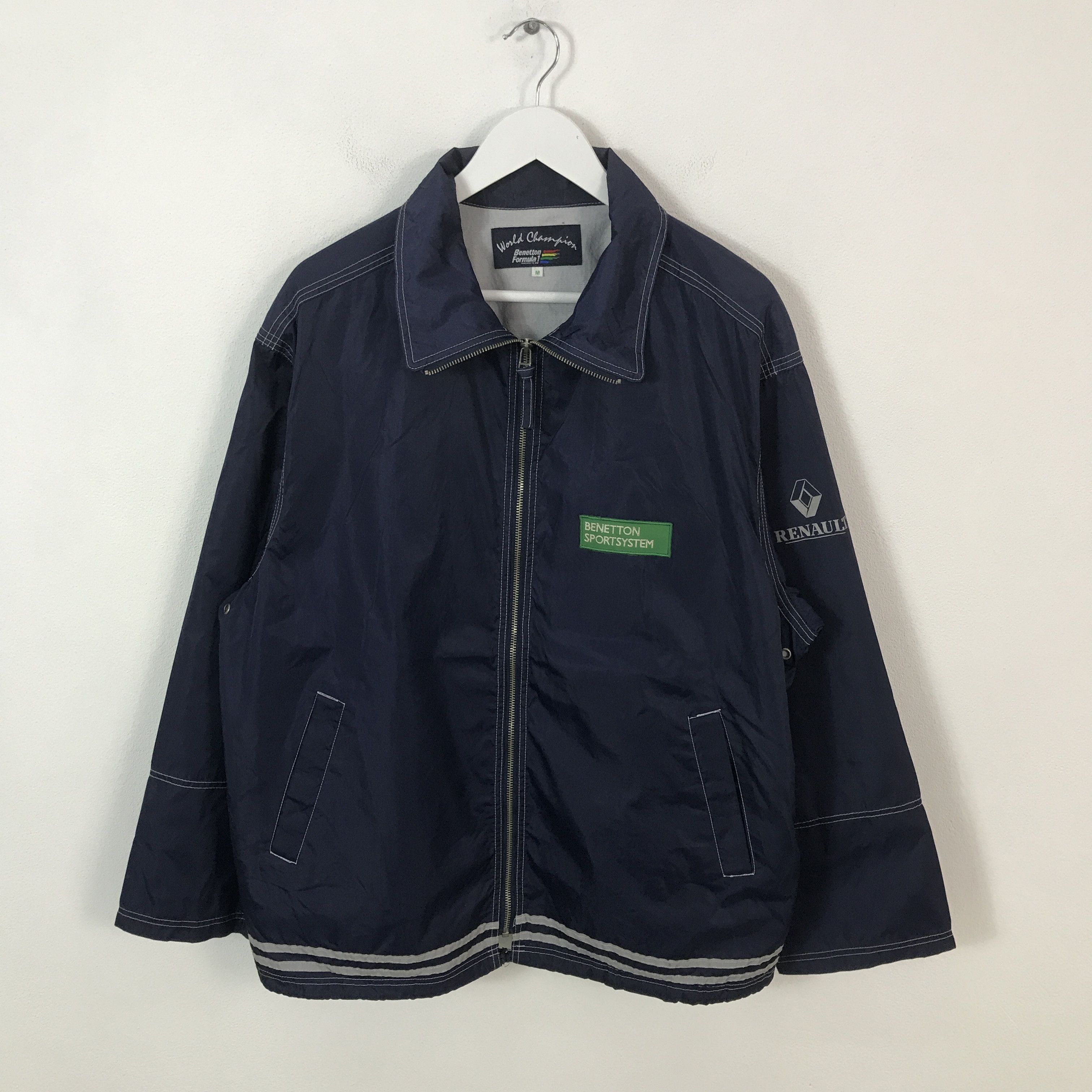 United Colors Of Benetton benetton formula 1 Sport Windbreaker jacket Size US L / EU 52-54 / 3 - 2 Thumbnail