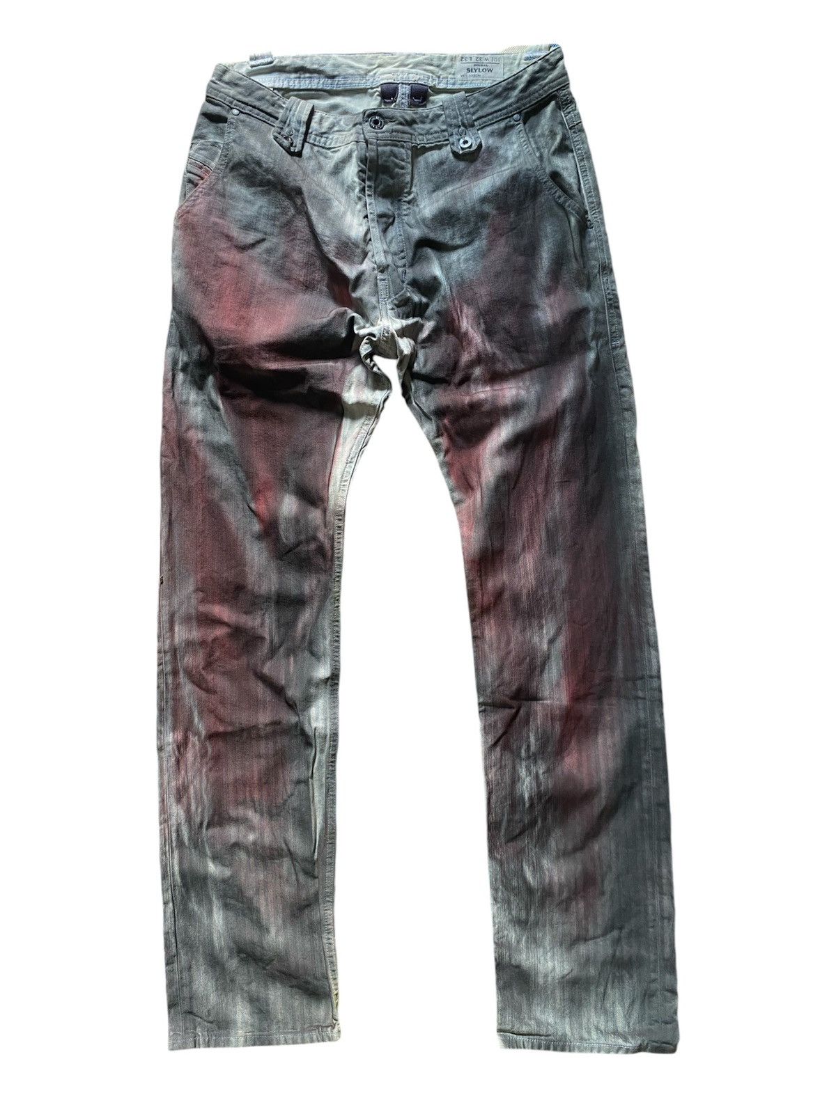 Diesel 2000s Diesel Industry prisoner hickory jeans Size US 32 / EU 48 - 1 Thumbnail