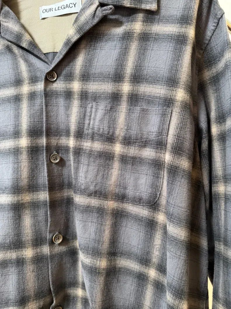 Our Legacy Our Legacy Flannel Straight Hem Loose Long Sleeve Shirt Size US M / EU 48-50 / 2 - 3 Thumbnail