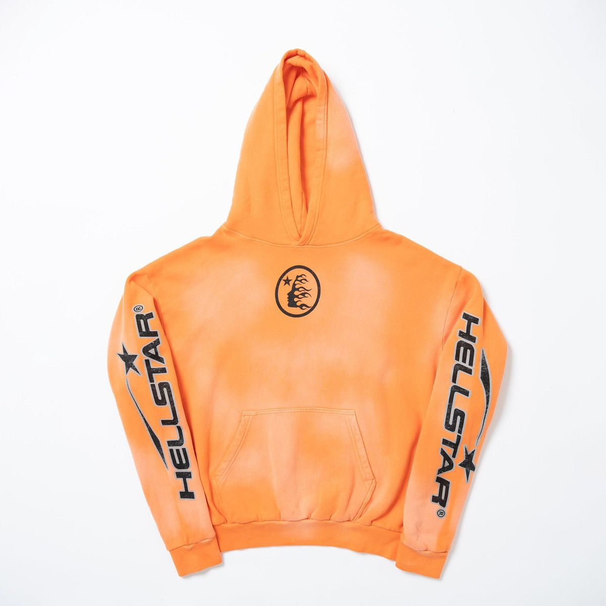HELLSTAR Fire Orange Hellstar Hoodie CONFIRMED ORDER Grailed
