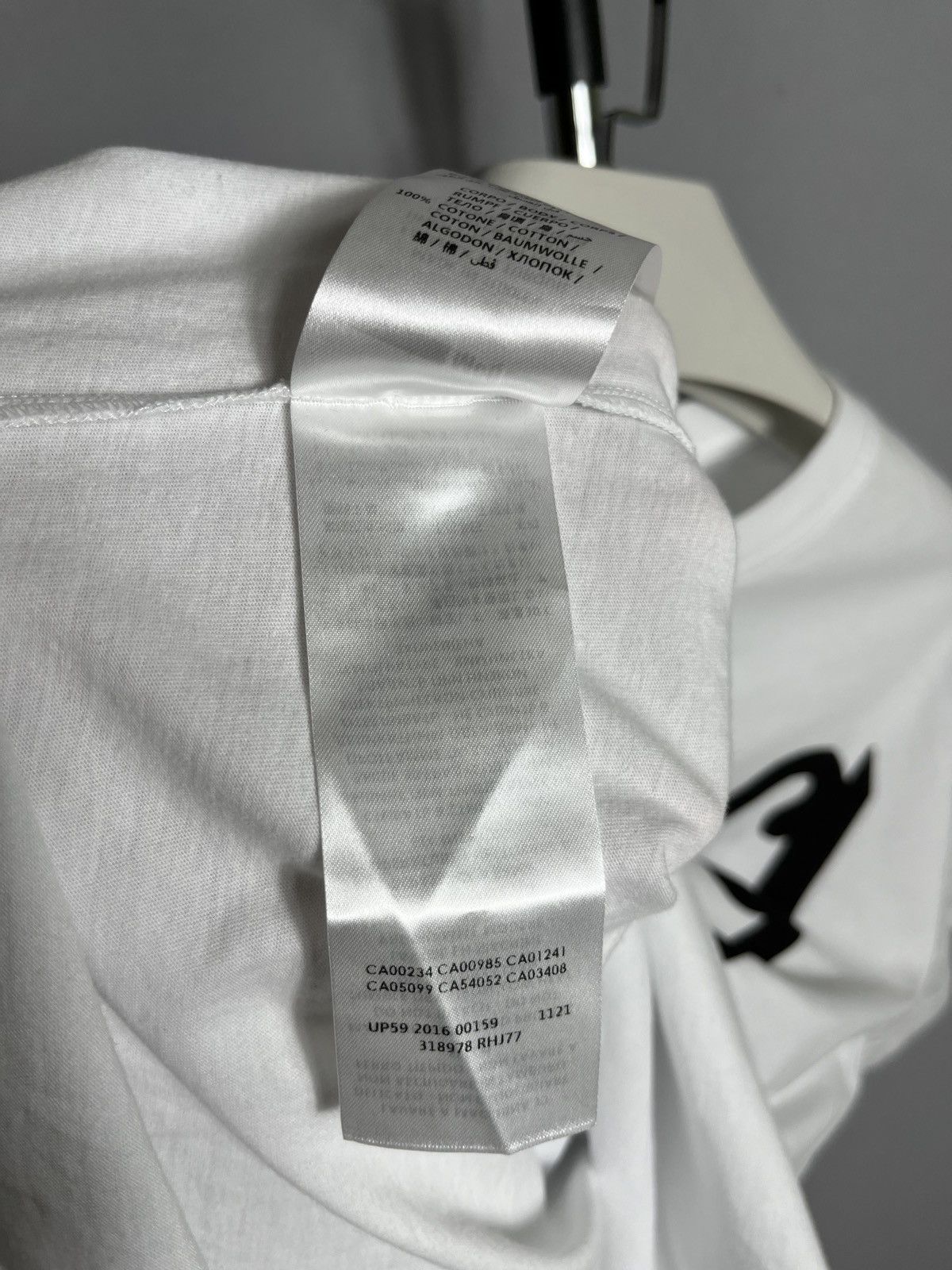 Alexander McQueen MCQ alexander mcqueen t-shirt mens white cotton short sleeve Size US M / EU 48-50 / 2 - 7 Thumbnail