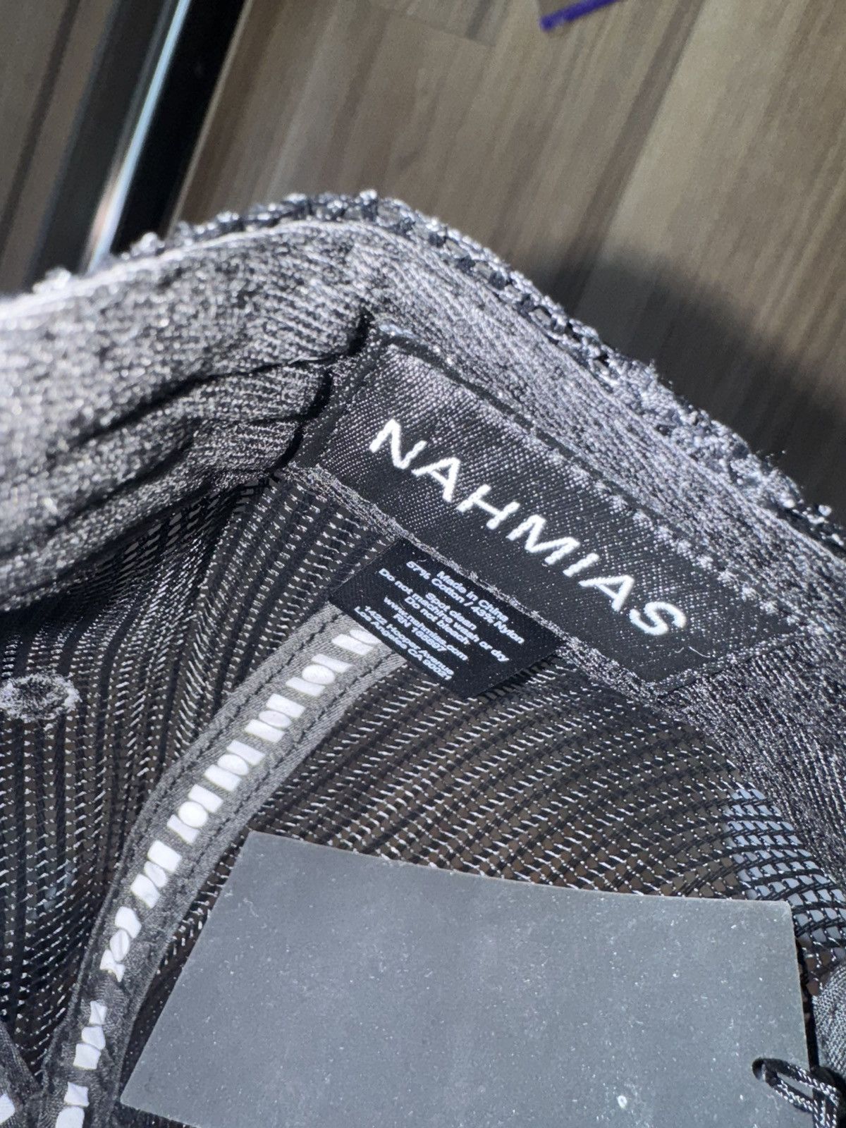 Nahmias Soldout RARE Nahmias Miracle Academy Black Trucker Hat NEW Size ONE SIZE - 4 Thumbnail