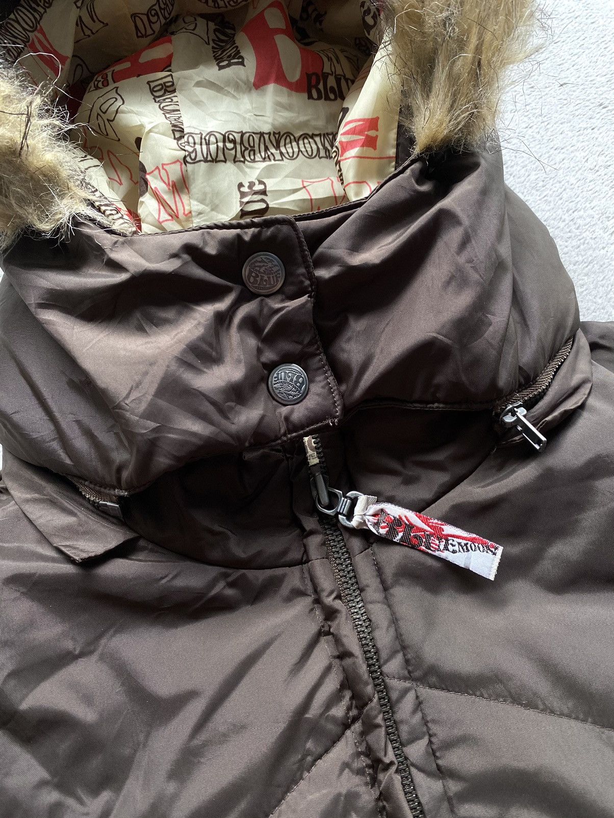 Hysteric Glamour × If Six Was Nine × Le Grande Bleu (L.G.B.) Blue Moon Blue Fur Hoodie Zipper Size US M / EU 48-50 / 2 - 10 Thumbnail