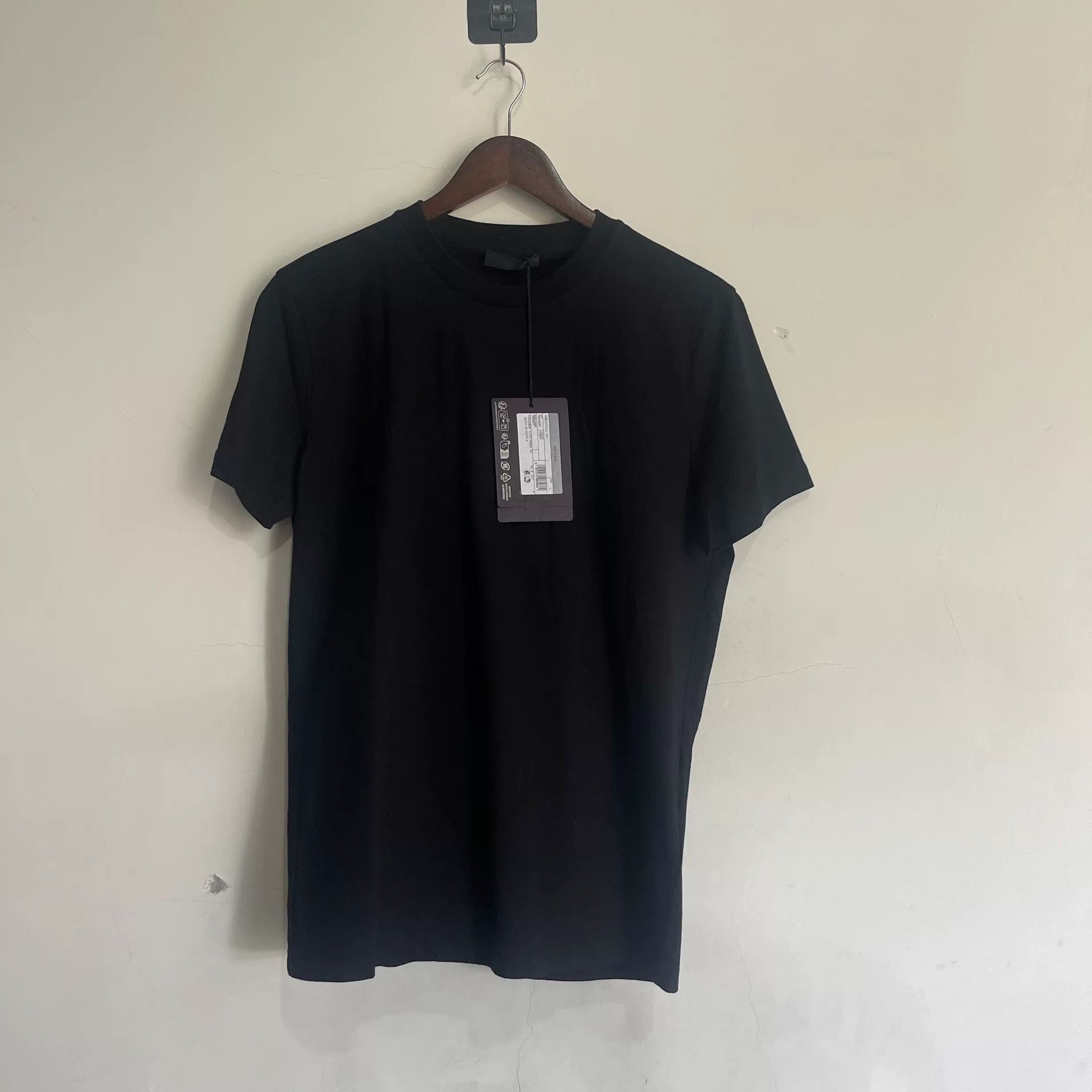 Prada New Prada Black Short Sleeve Tee Size US L / EU 52-54 / 3 - 1 Thumbnail